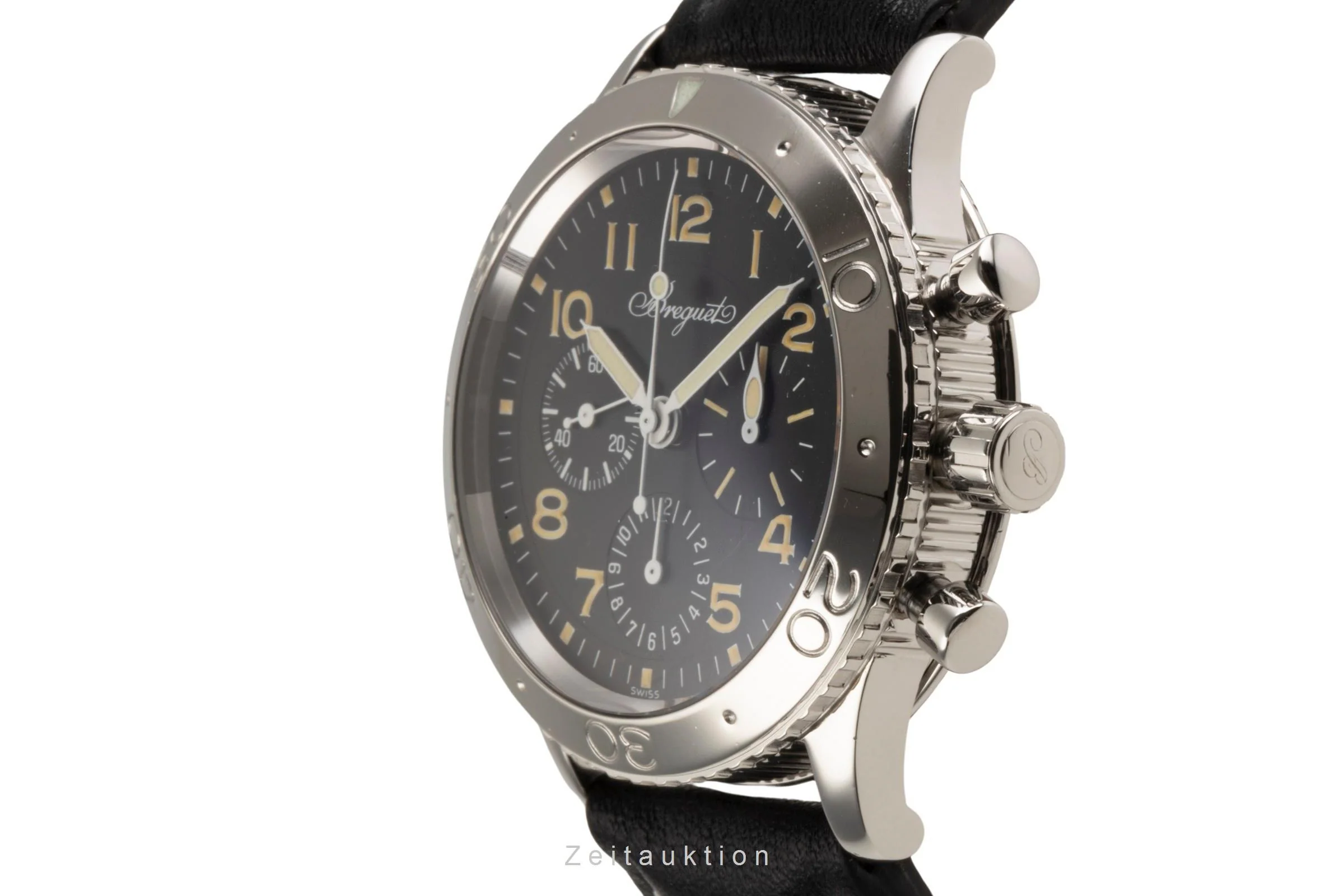 Breguet Type XX chronograph steel automatic men's watch 3800/92/3W6  [2400282] - Image 6