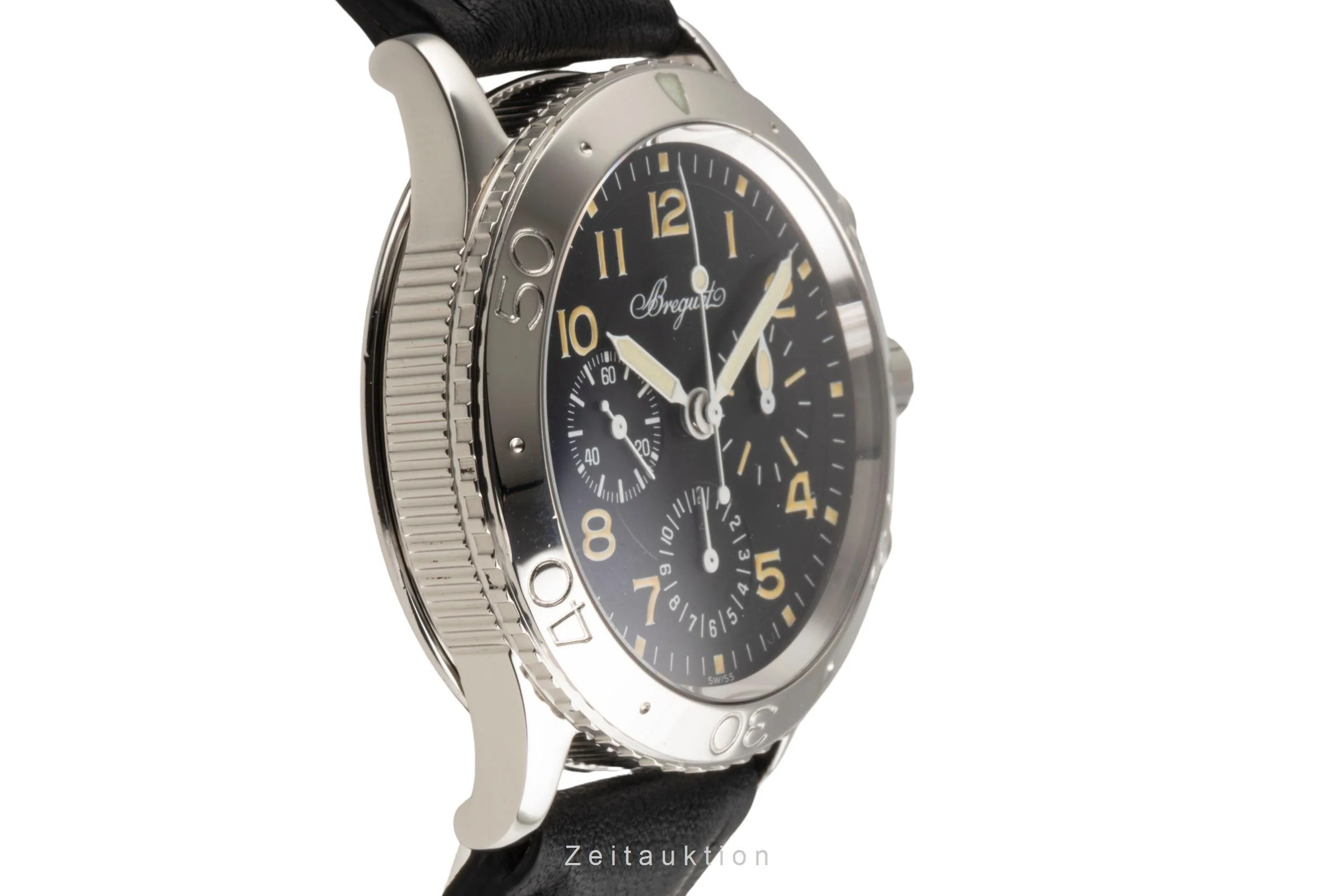Breguet Type XX chronograph steel automatic men's watch 3800/92/3W6  [2400282] - Image 7