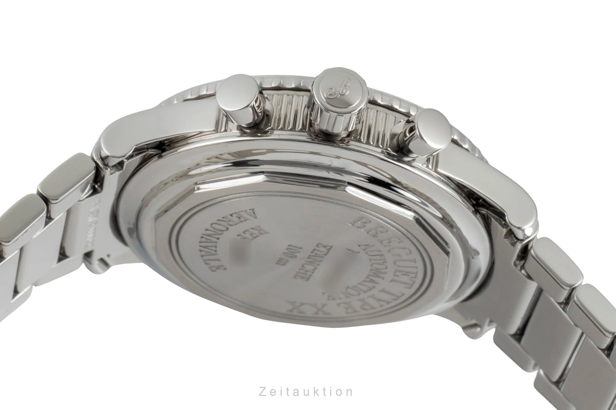 Breguet Type XX chronograph steel automatic men's watch 3800 / ST 92 S W 9  [2505314] - Image 12