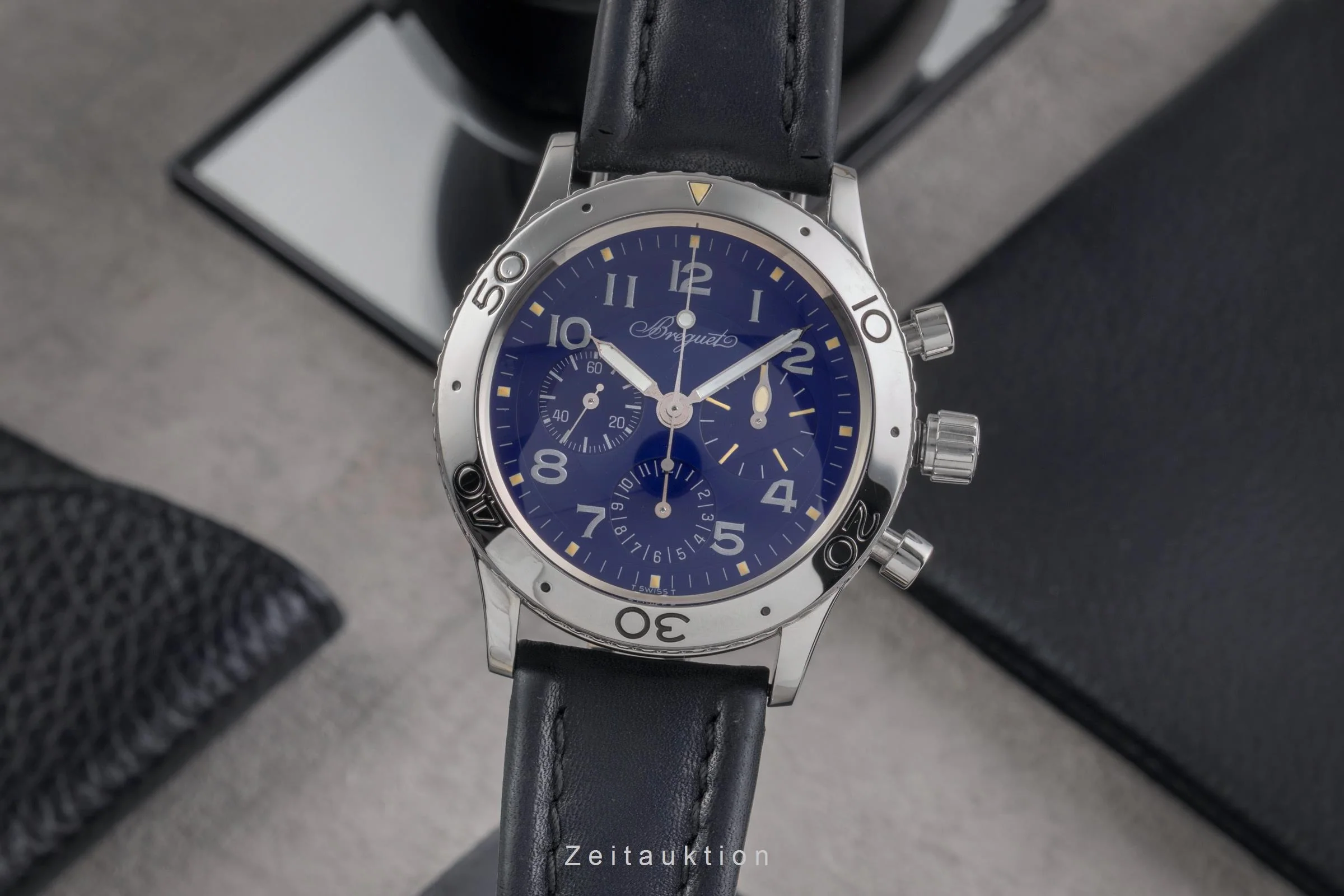 Breguet Type XX chronograph steel automatic men's watch 3807/ST/J2/SW9  [2504256] - Image 2