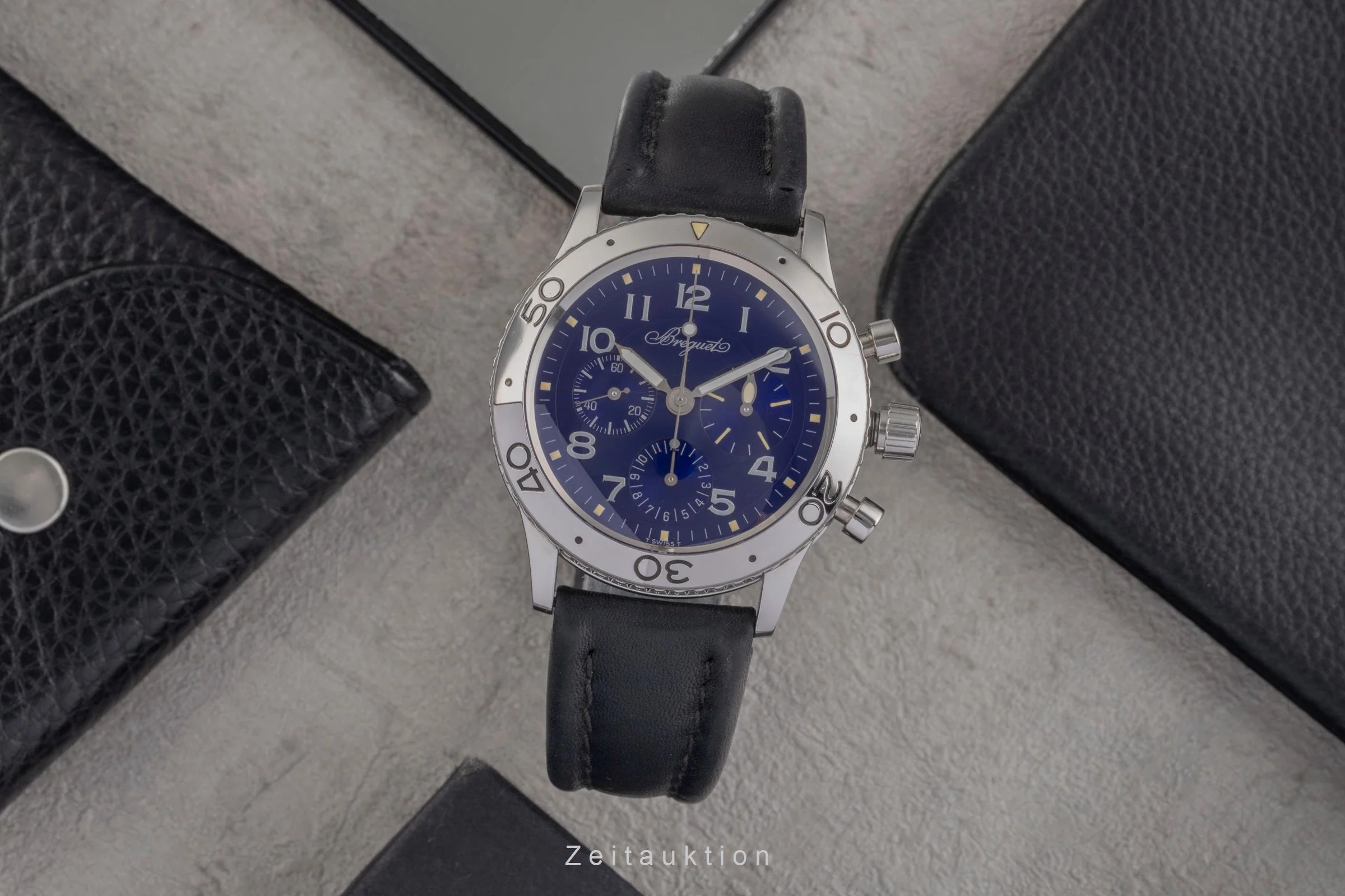 Breguet Type XX chronograph steel automatic men's watch 3807/ST/J2/SW9  [2504256] - Image 4