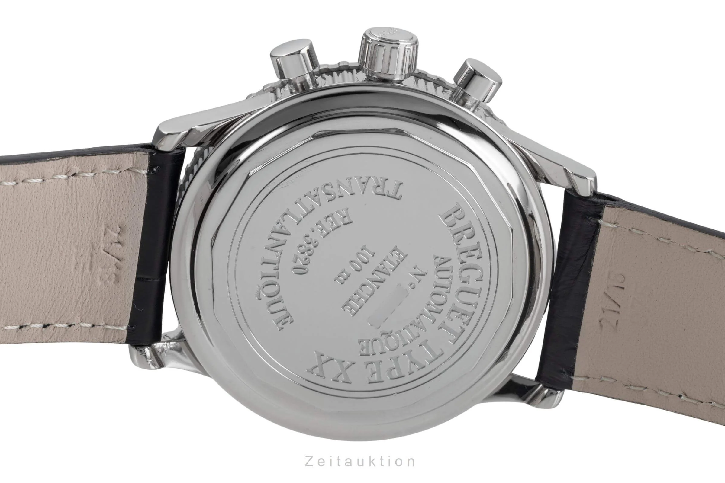 Breguet Type XX chronograph steel automatic men's watch 3820  [2406495] - Image 10