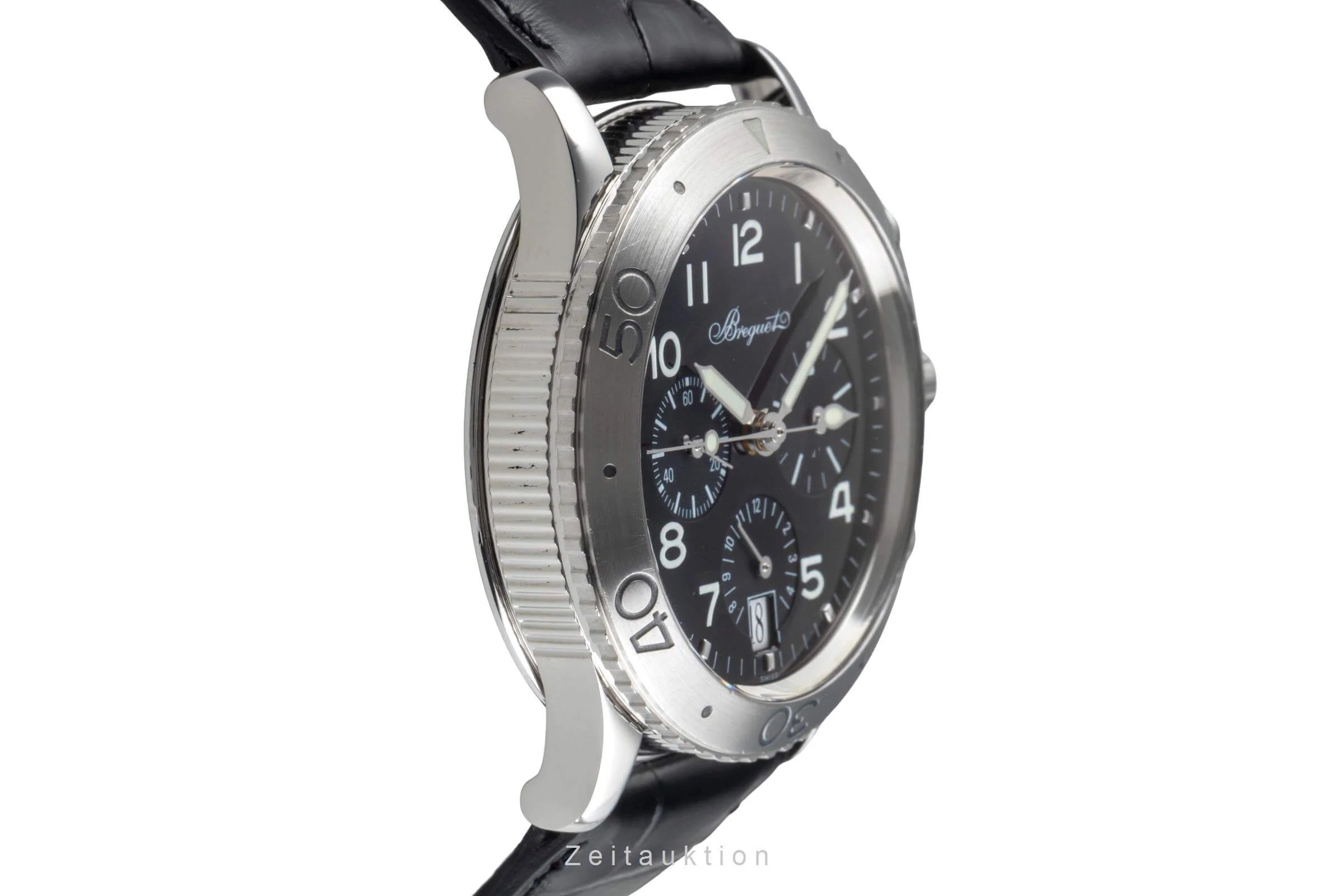 Breguet Type XX chronograph steel automatic men's watch 3820  [2406495] - Image 7