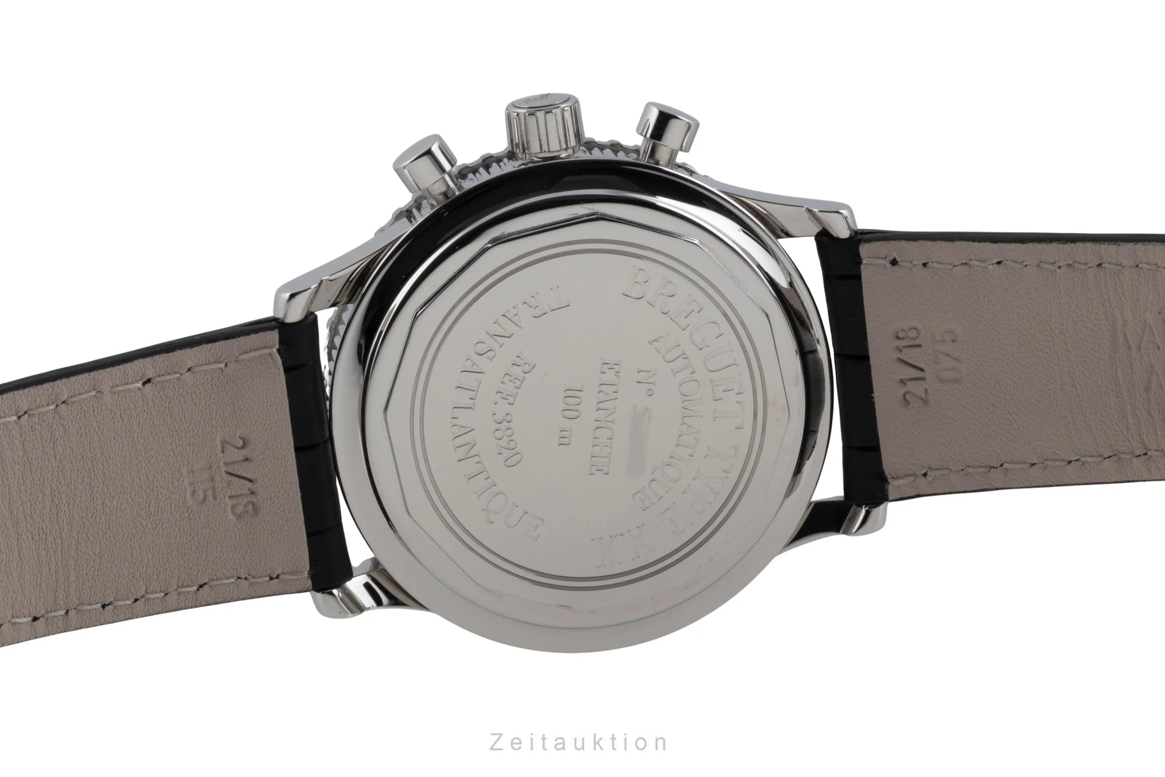 Breguet Type XX chronograph steel automatic men's watch 3820  [2600609] - Image 12