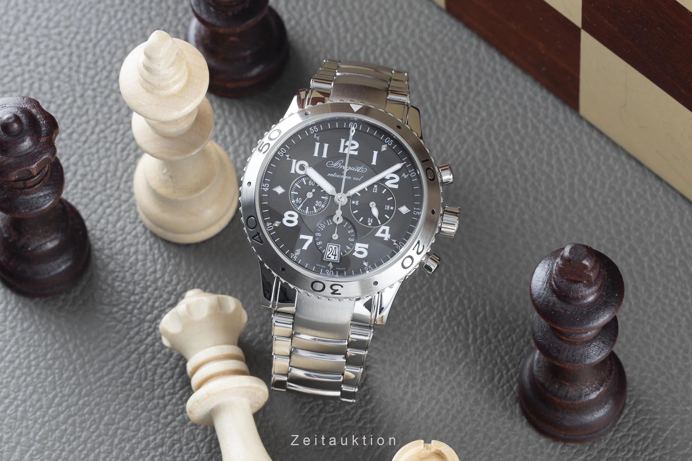 Breguet Type XXI chronograph steel automatic men's watch 3810 LP: 15600EUR  [2202404] - Image 3