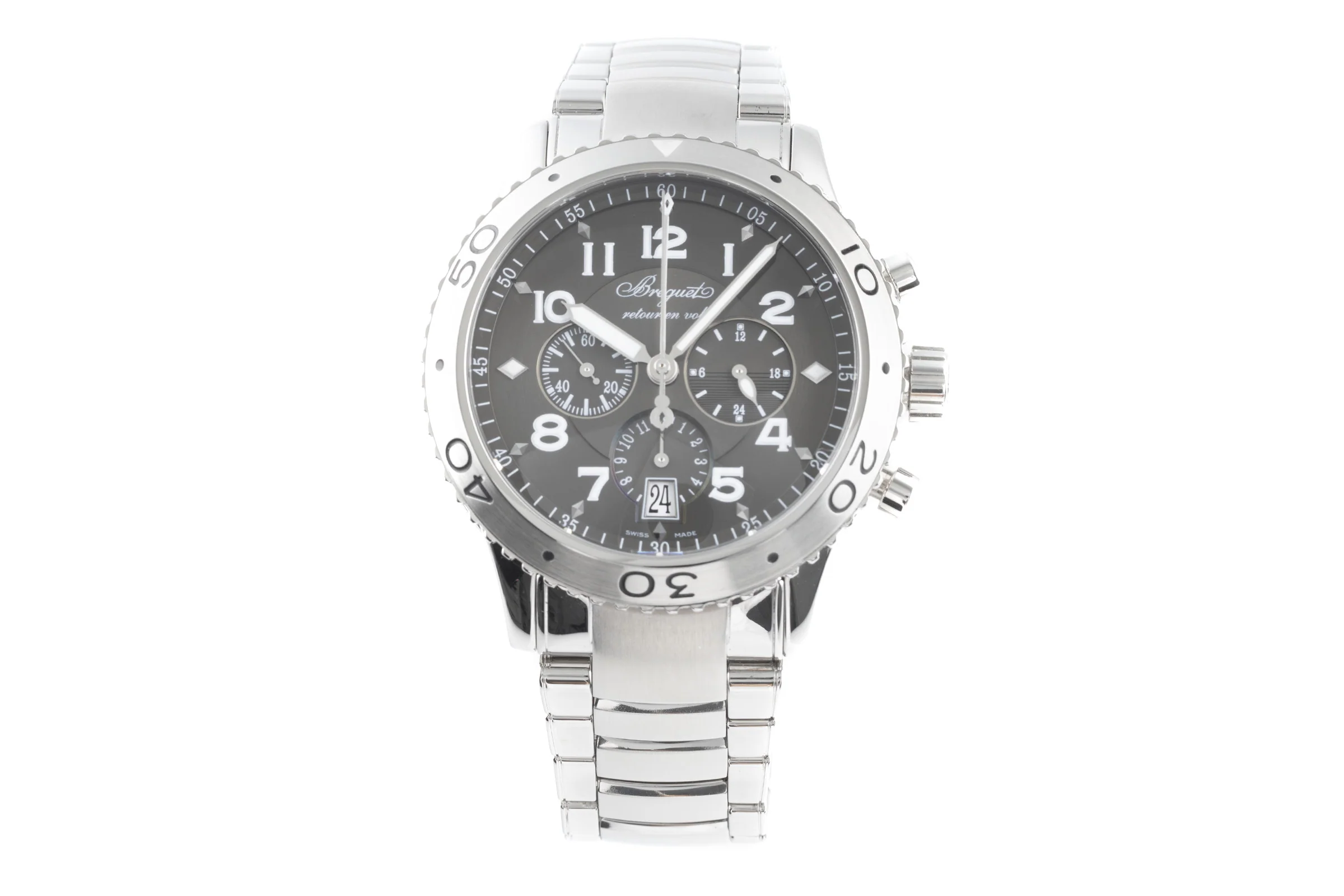 Breguet Type XXI chronograph steel automatic men's watch 3810 LP: 15600EUR  [2202404] - Image 4