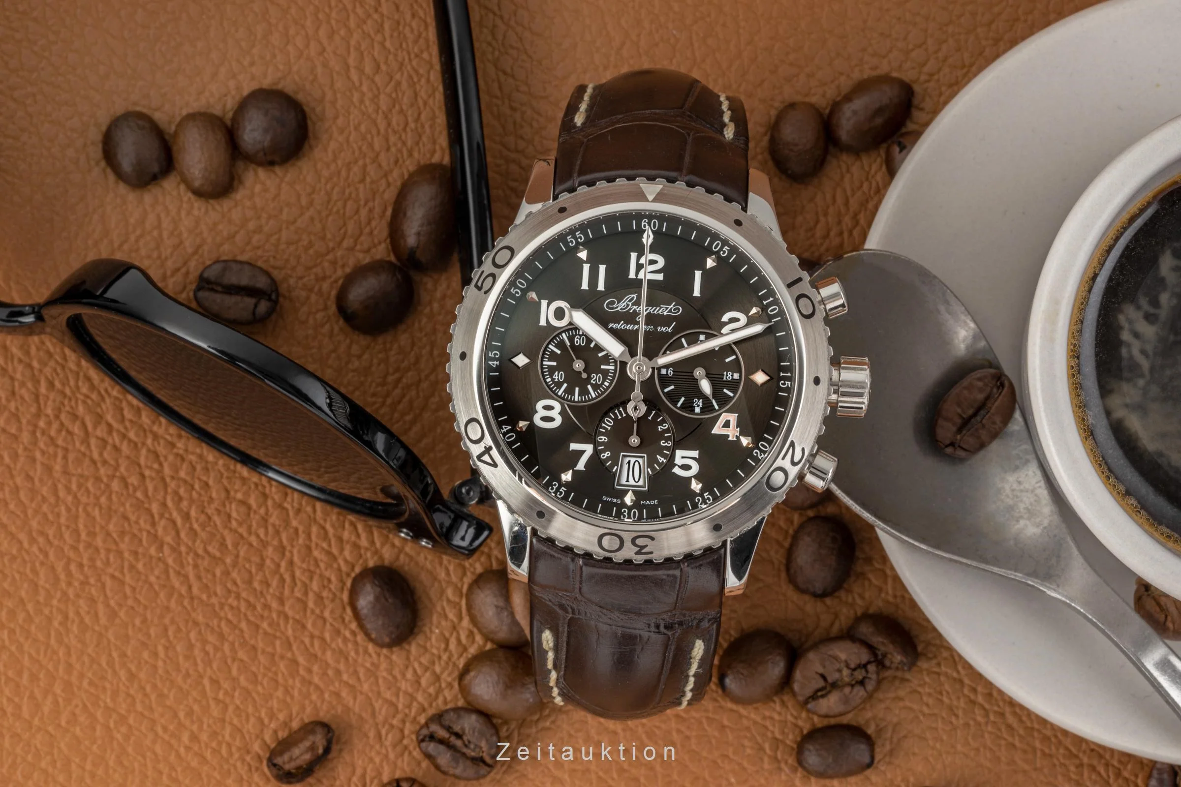 Breguet Type XXI chronograph steel automatic men's watch 3810  [2302128] - Image 3
