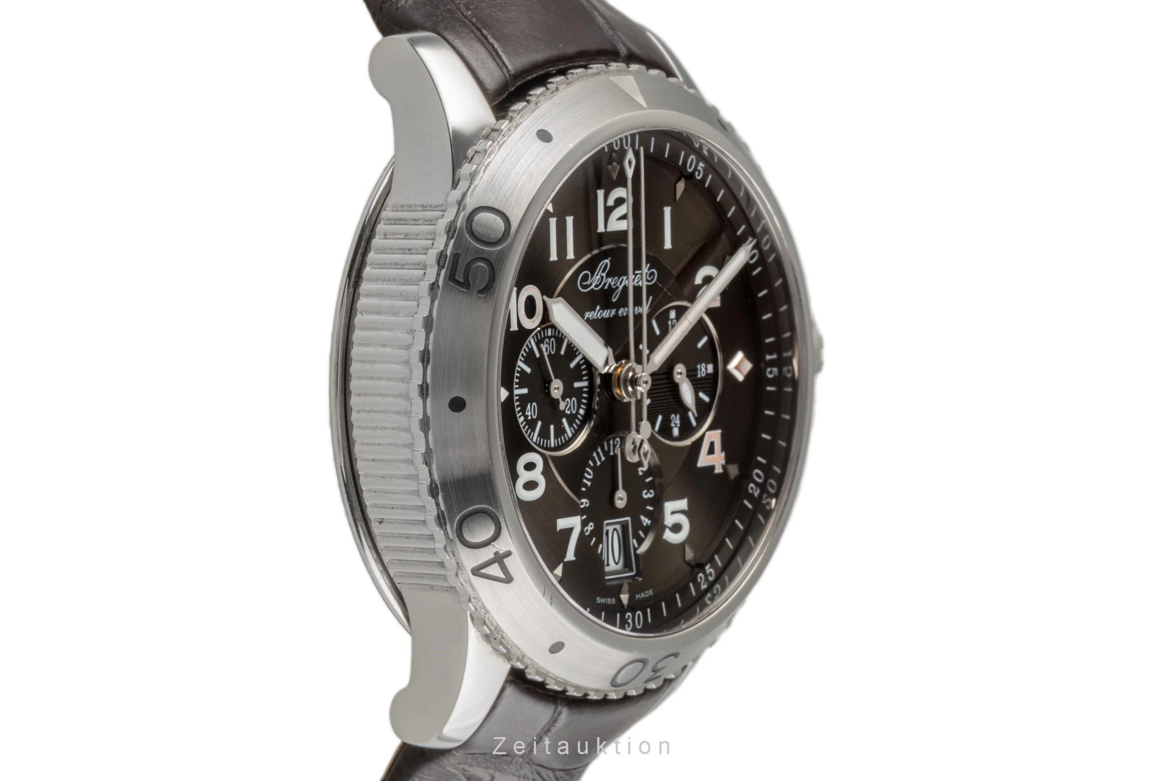 Breguet Type XXI chronograph steel automatic men's watch 3810  [2302128] - Image 7