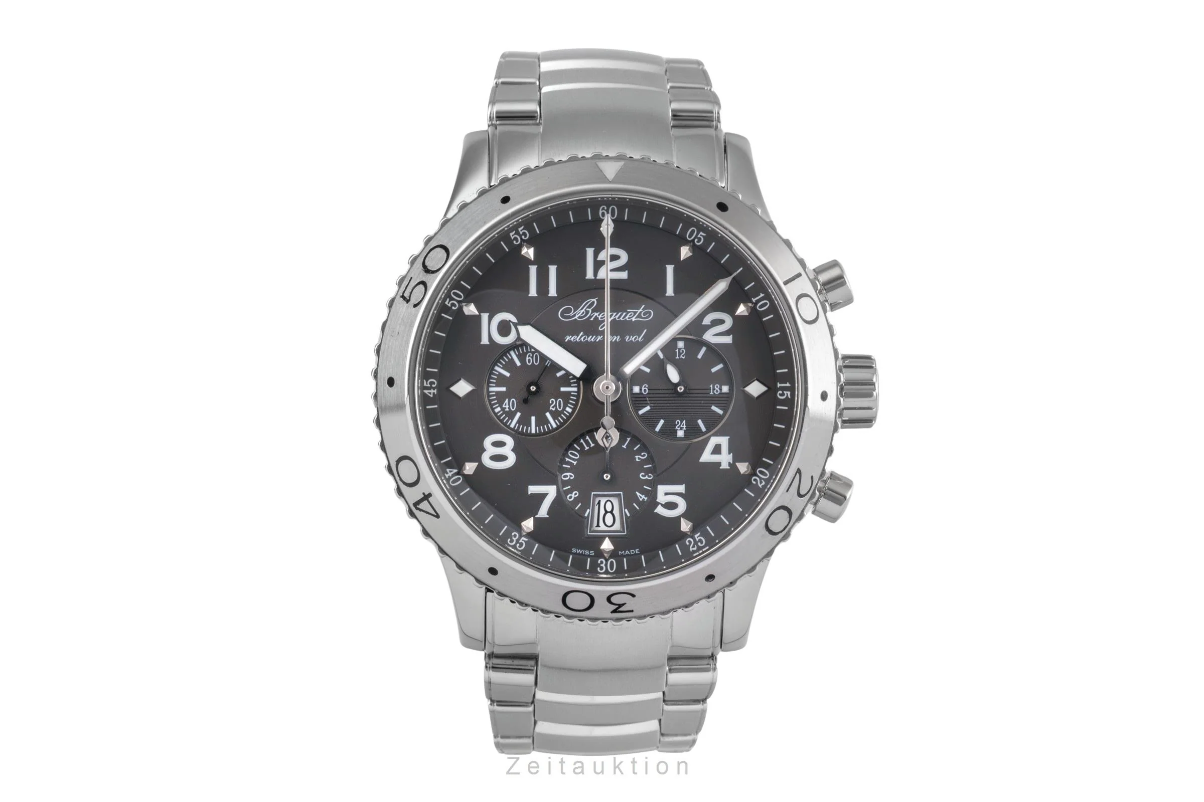 Breguet Type XXI chronograph steel automatic men's watch 3810  [2502797] - Image 5