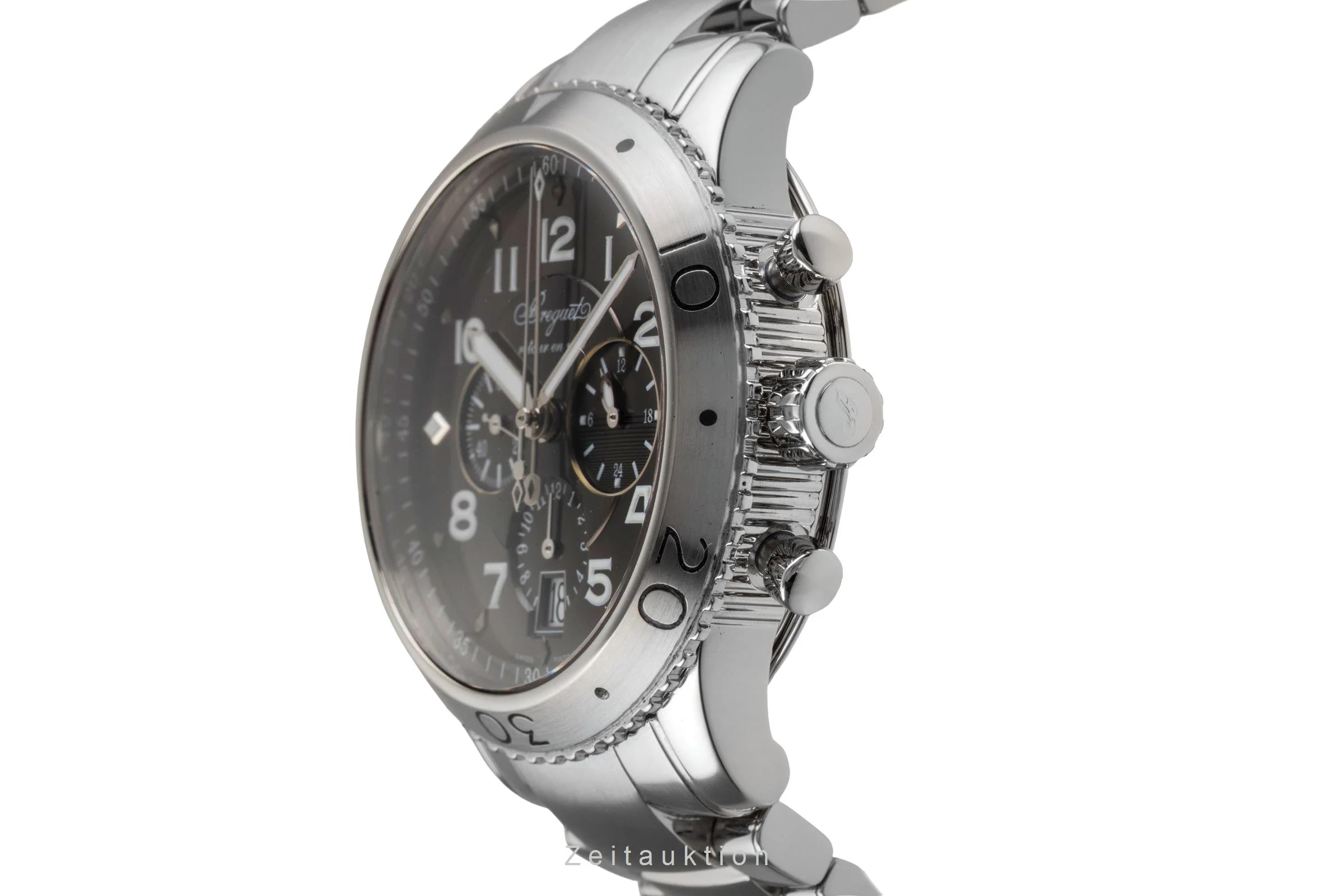 Breguet Type XXI chronograph steel automatic men's watch 3810  [2502797] - Image 7