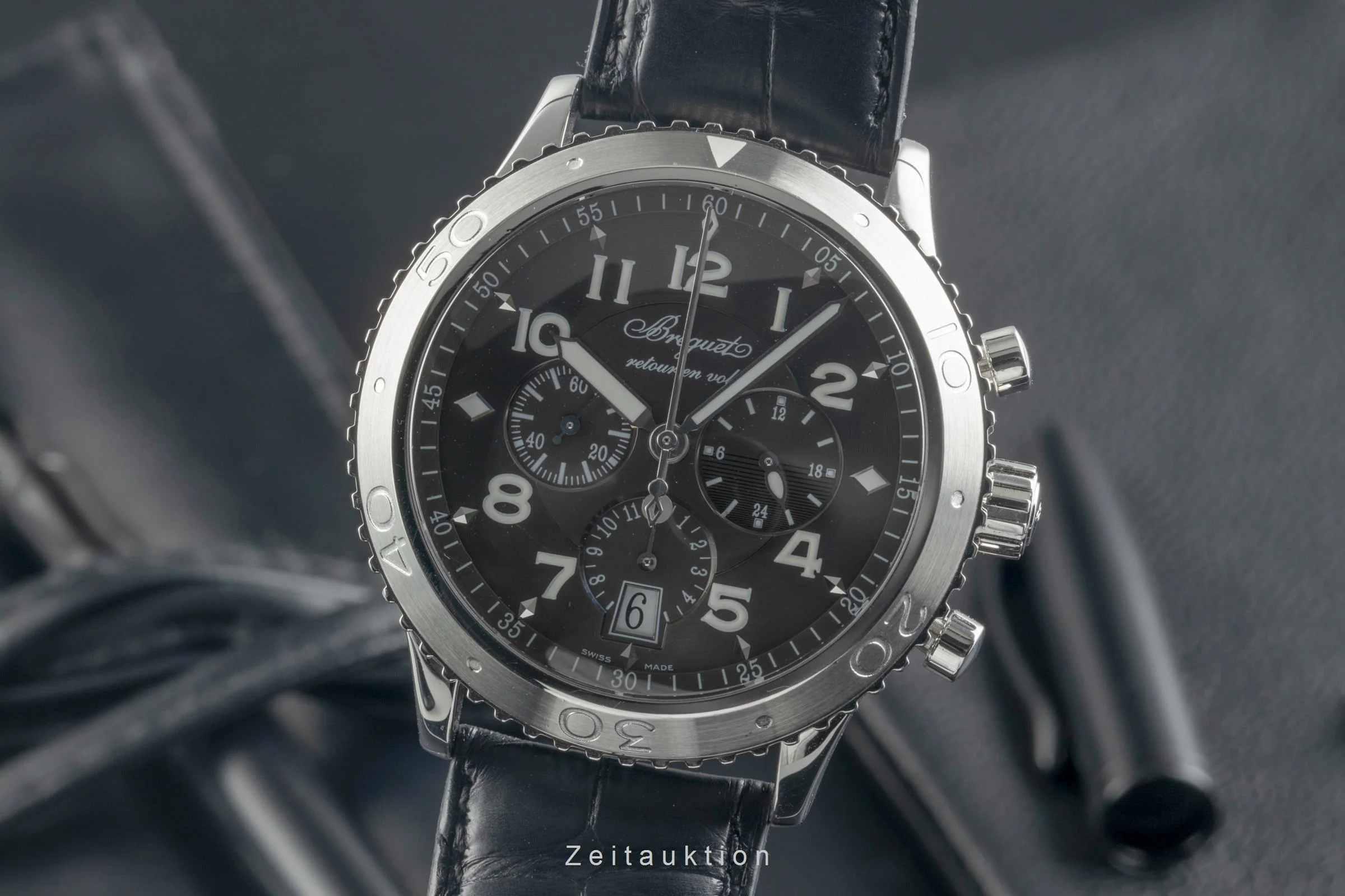 Breguet Type XXI chronograph steel automatic men's watch 3810  [2503651] - Image 2