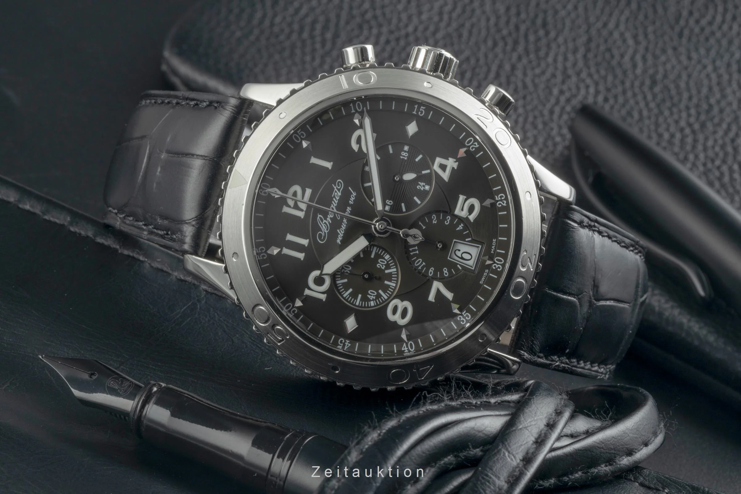 Breguet Type XXI chronograph steel automatic men's watch 3810  [2503651] - Image 3