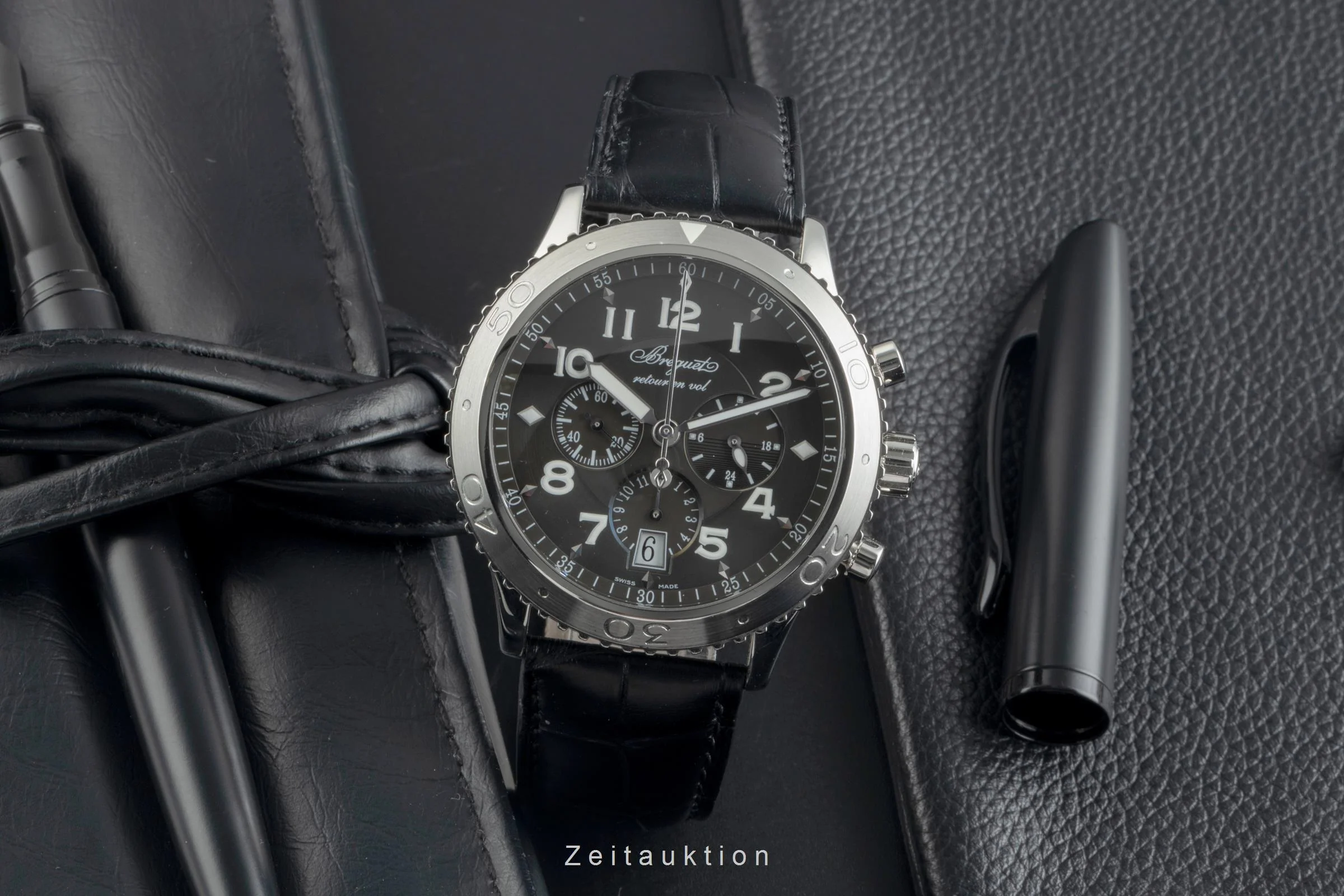 Breguet Type XXI chronograph steel automatic men's watch 3810  [2503651] - Image 4