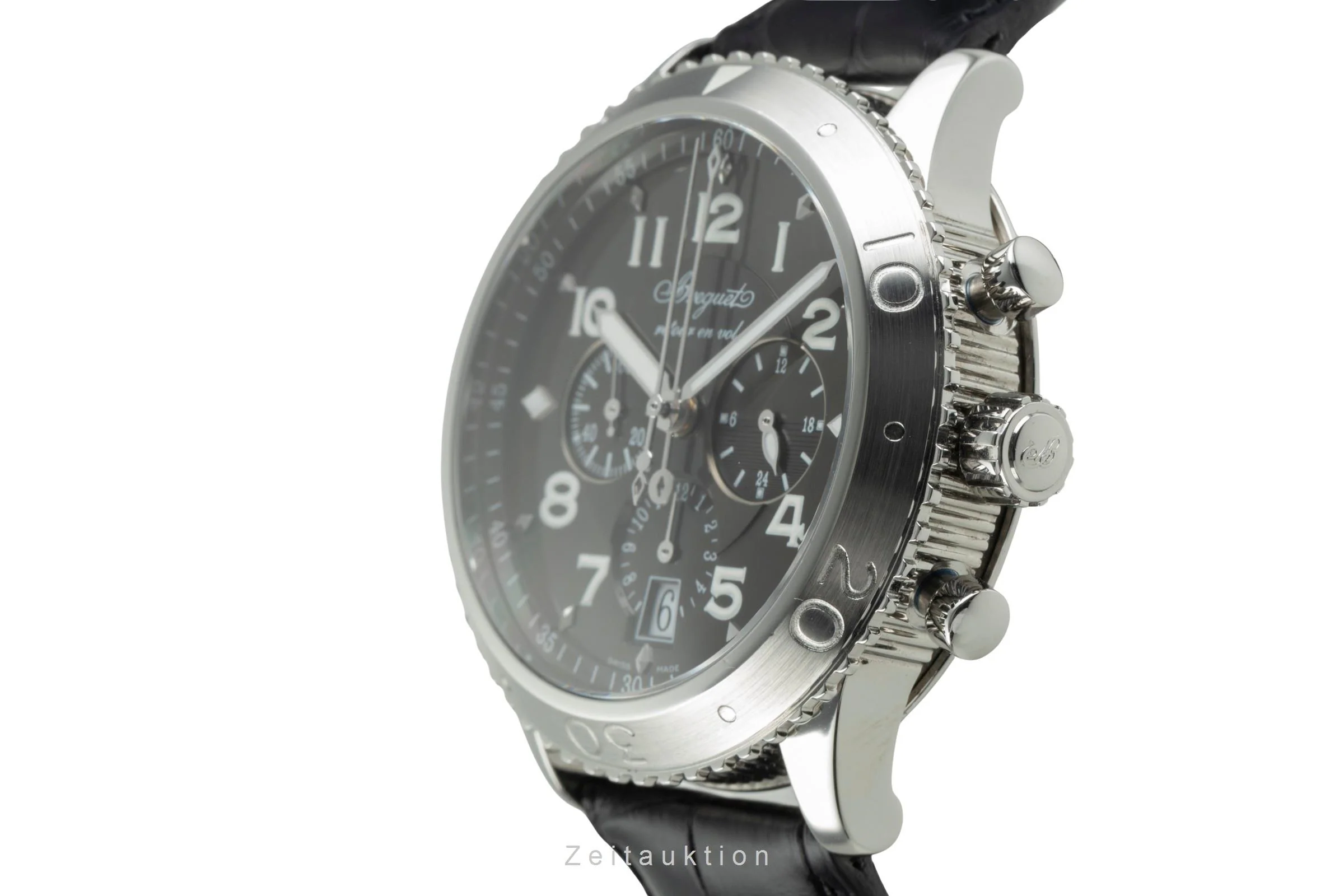 Breguet Type XXI chronograph steel automatic men's watch 3810  [2503651] - Image 7