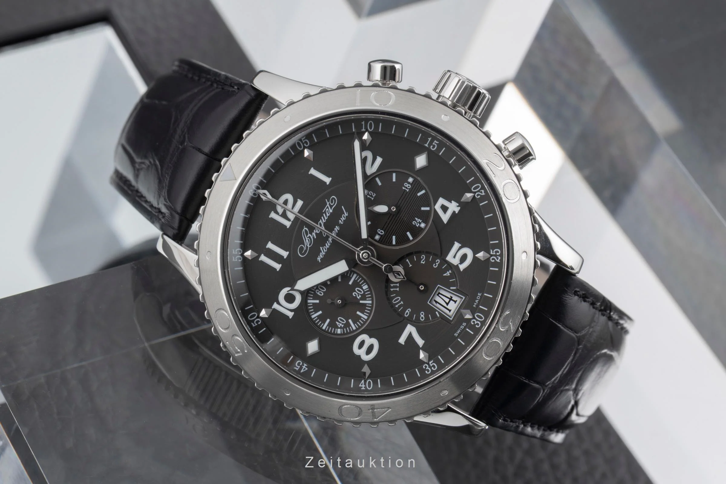 Breguet Type XXI chronograph steel automatic men's watch 3810ST/92/9ZU  [2600826] - Image 3