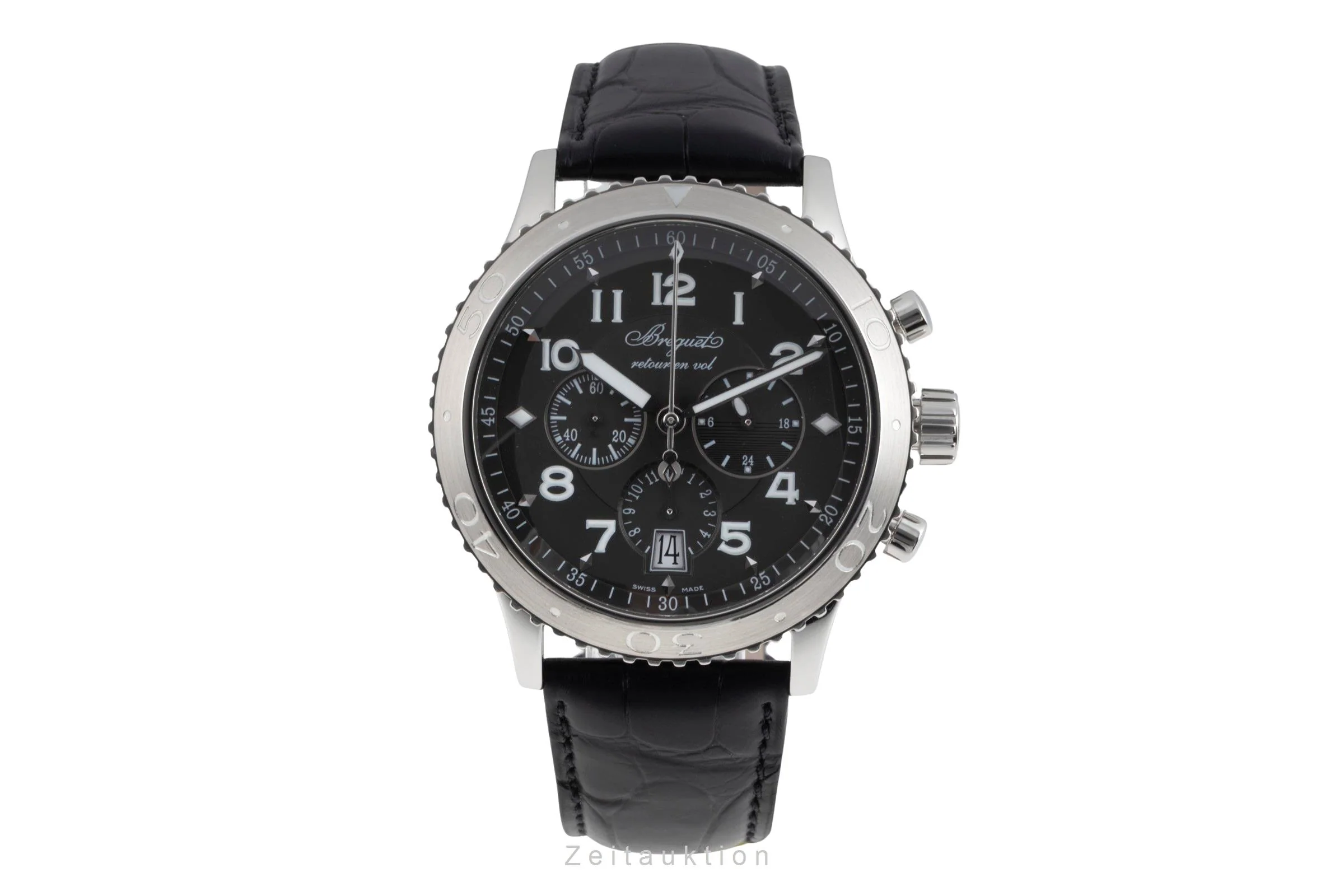 Breguet Type XXI chronograph steel automatic men's watch 3810ST/92/9ZU  [2600826] - Image 5