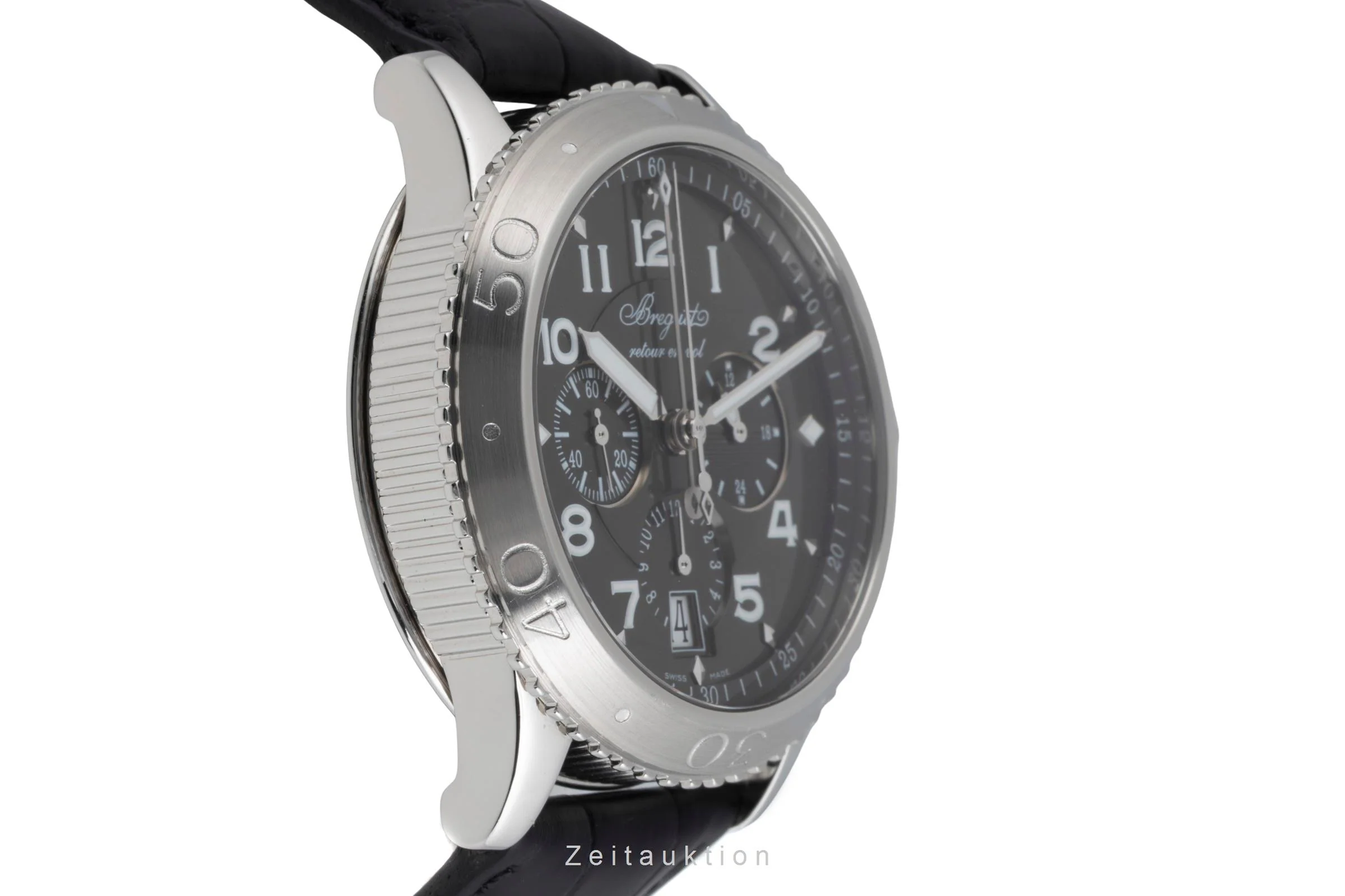Breguet Type XXI chronograph steel automatic men's watch 3810ST/92/9ZU  [2600826] - Image 8