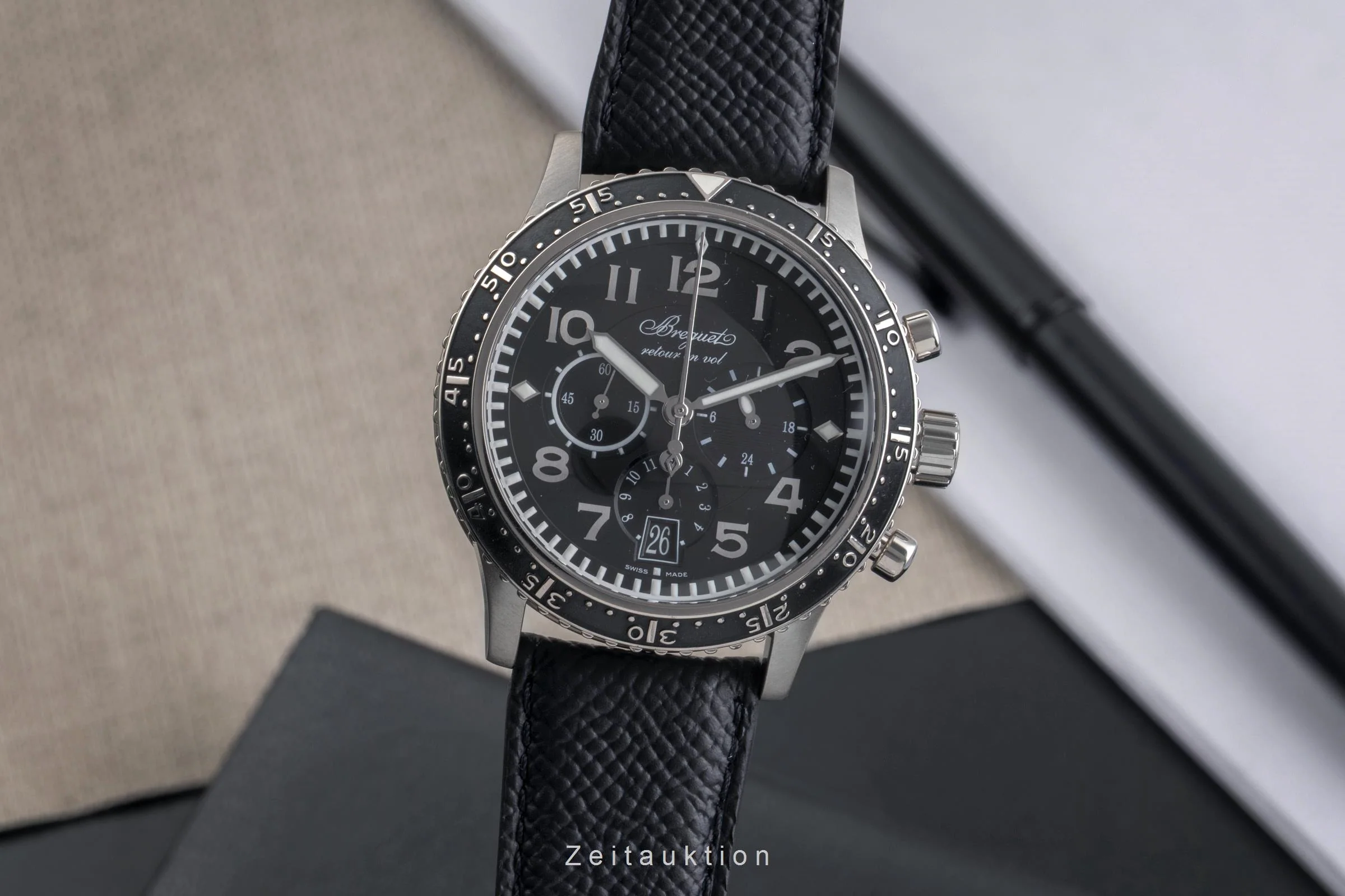 Breguet Type XXI chronograph titanium automatic men's watch 3810  [2503613] - Image 2