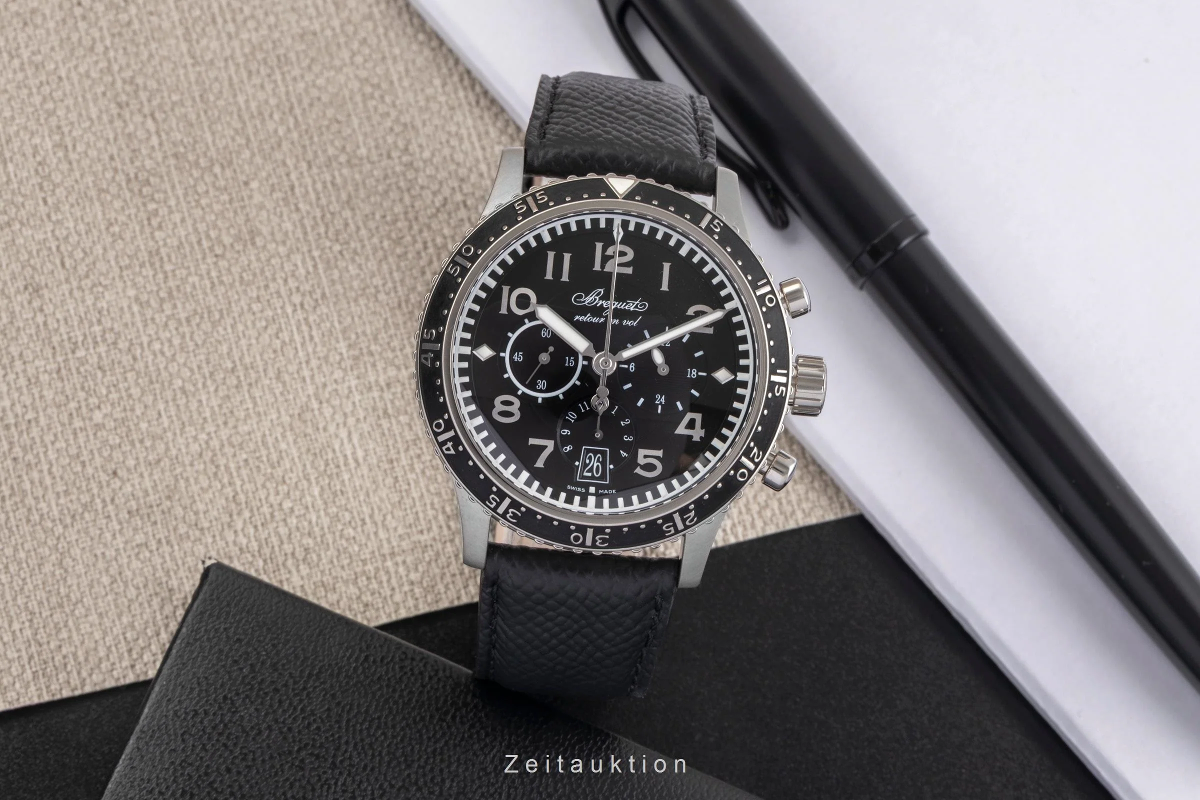 Breguet Type XXI chronograph titanium automatic men's watch 3810  [2503613] - Image 4