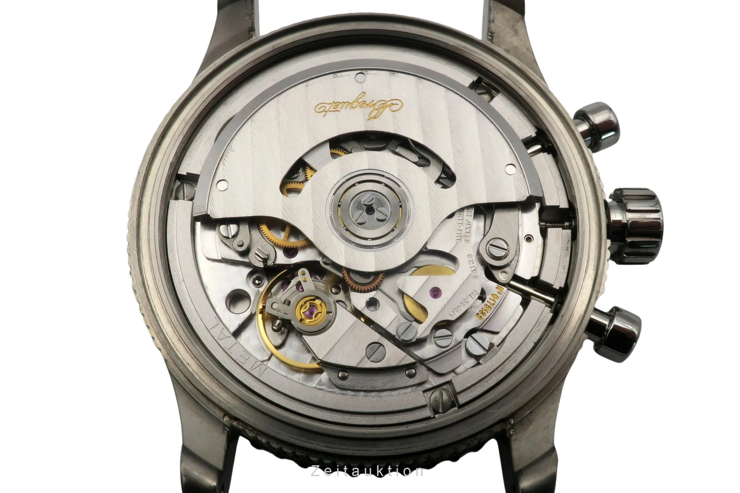 Breguet Type XXI chronograph titanium automatic men's watch 3810 TI/H2/3ZU  [2502641] - Image 14