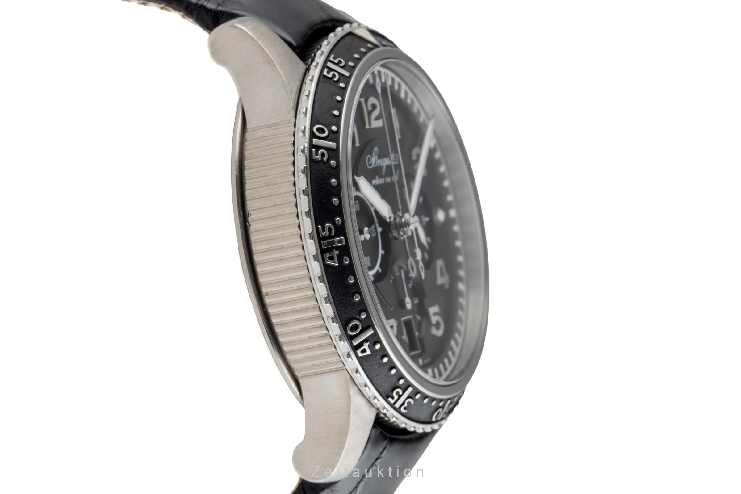 Breguet Type XXI chronograph titanium automatic men's watch 3810 TI/H2/3ZU  [2502641] - Image 8