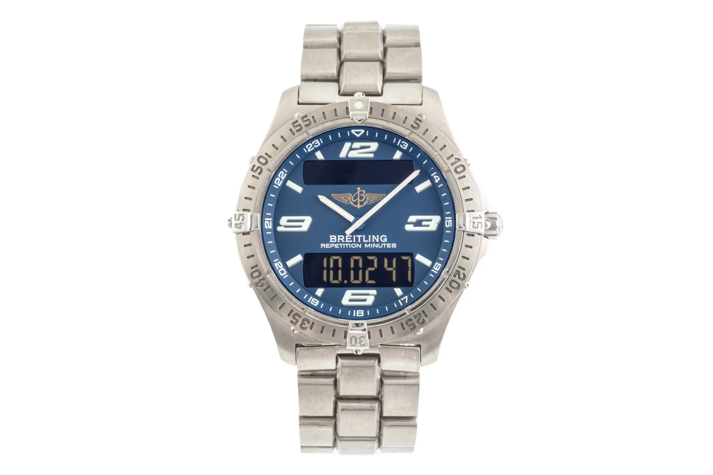 Breitling Aerospace chronograph titanium quartz men's watch E65362 LP: 5100EUR  [2301177] - Image 4