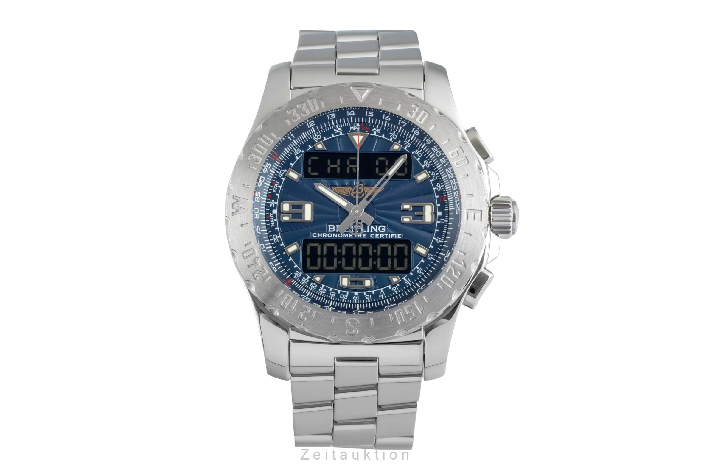 Breitling Airwolf chronograph steel quartz men's watch A78363  [2507319] - Image 5