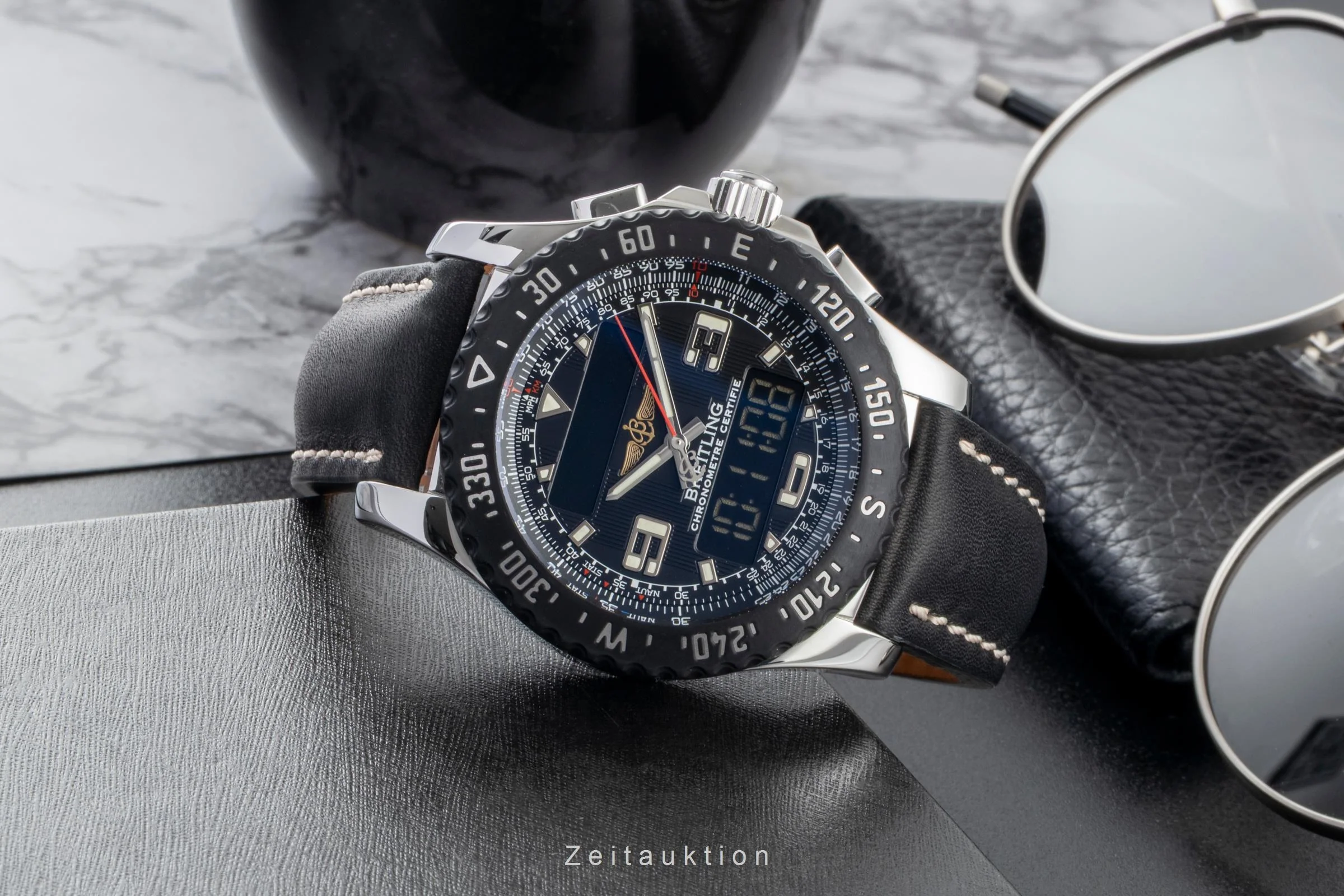 Breitling Airwolf chronograph steel quartz men's watch A78364 LP: 3700EUR  [2600132] - Image 3