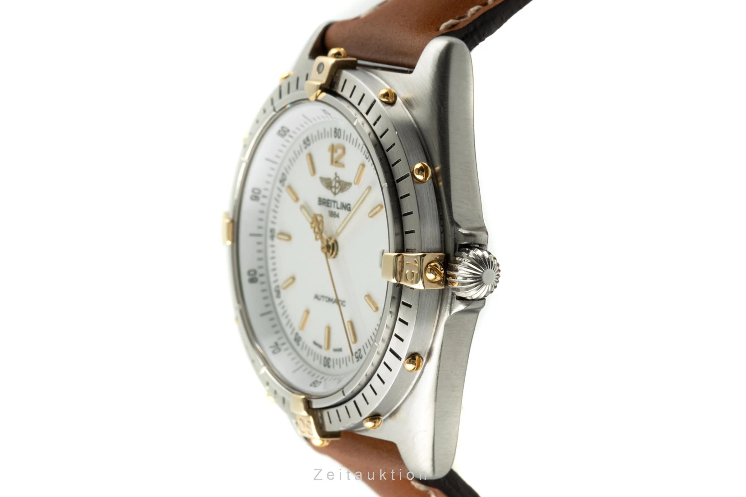 Breitling Antares steel / gold automatic men's watch 81970  [2201435] - Image 2