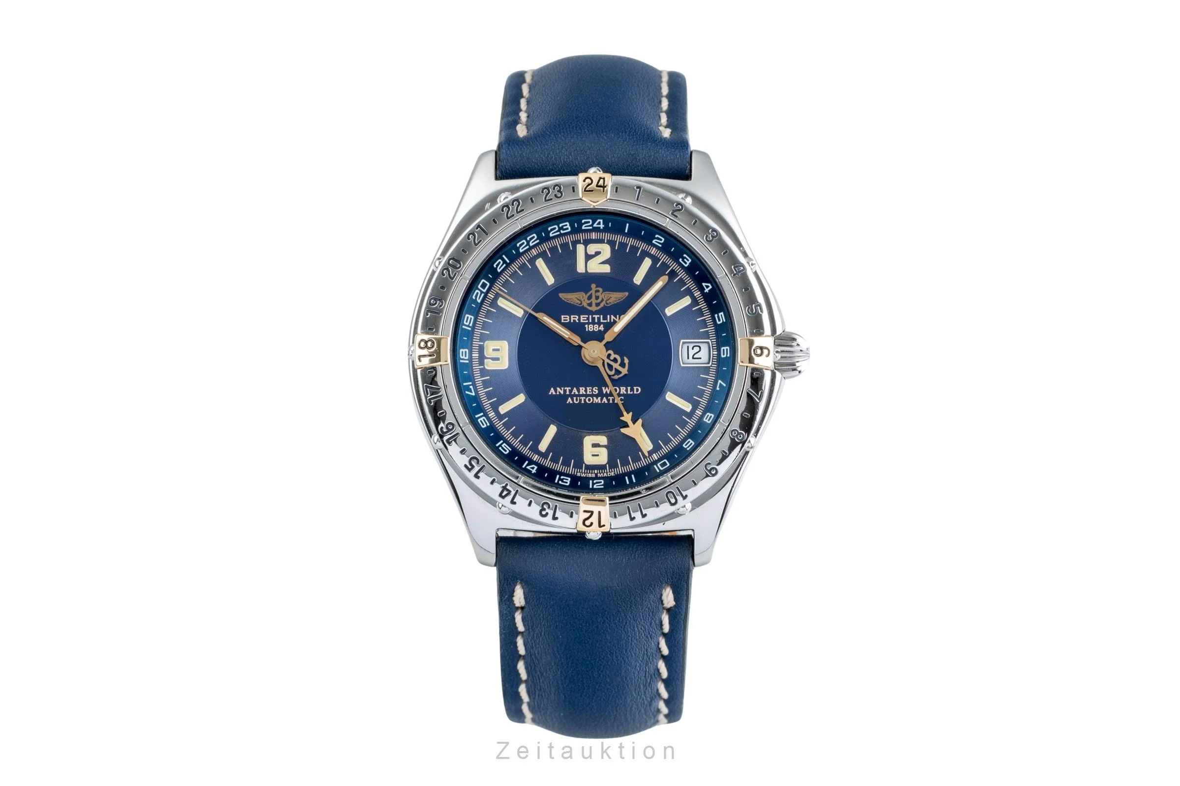 Breitling Antares steel / gold automatic men's watch B 32047-074	  [2504232] - Image 5