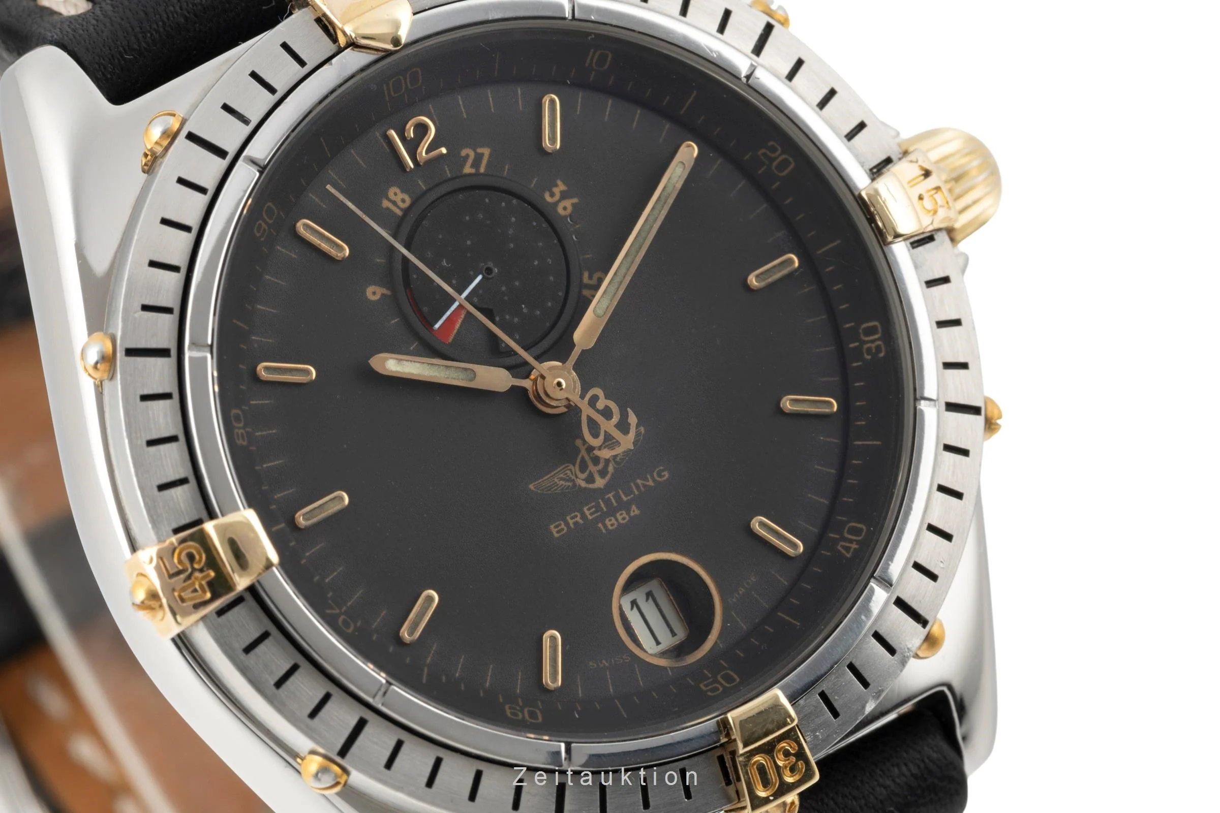 Breitling Antares steel / gold automatic men's watch B14047, 81980  [2400668] - Image 13