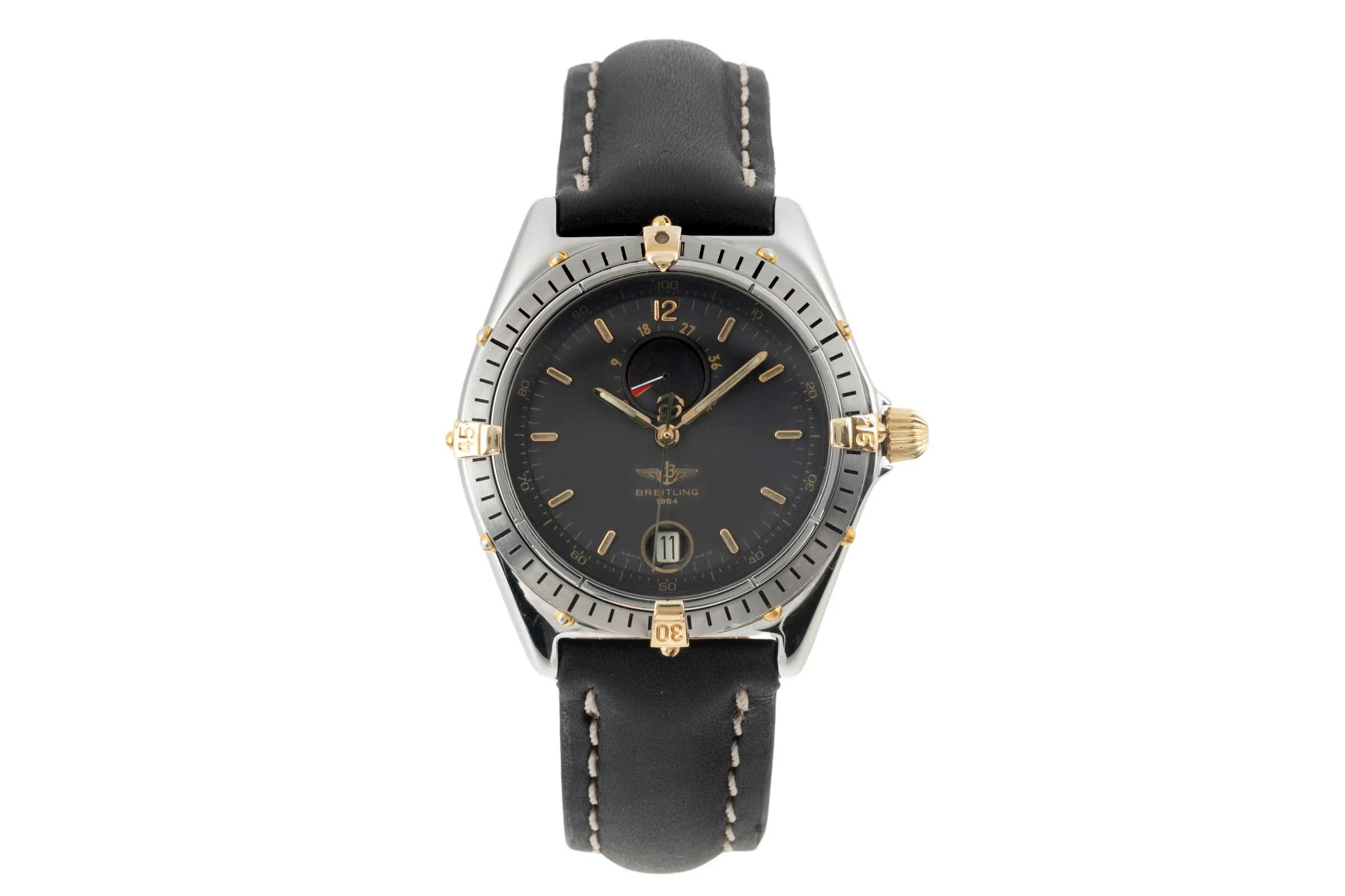 Breitling Antares steel / gold automatic men's watch B14047, 81980  [2400668] - Image 4