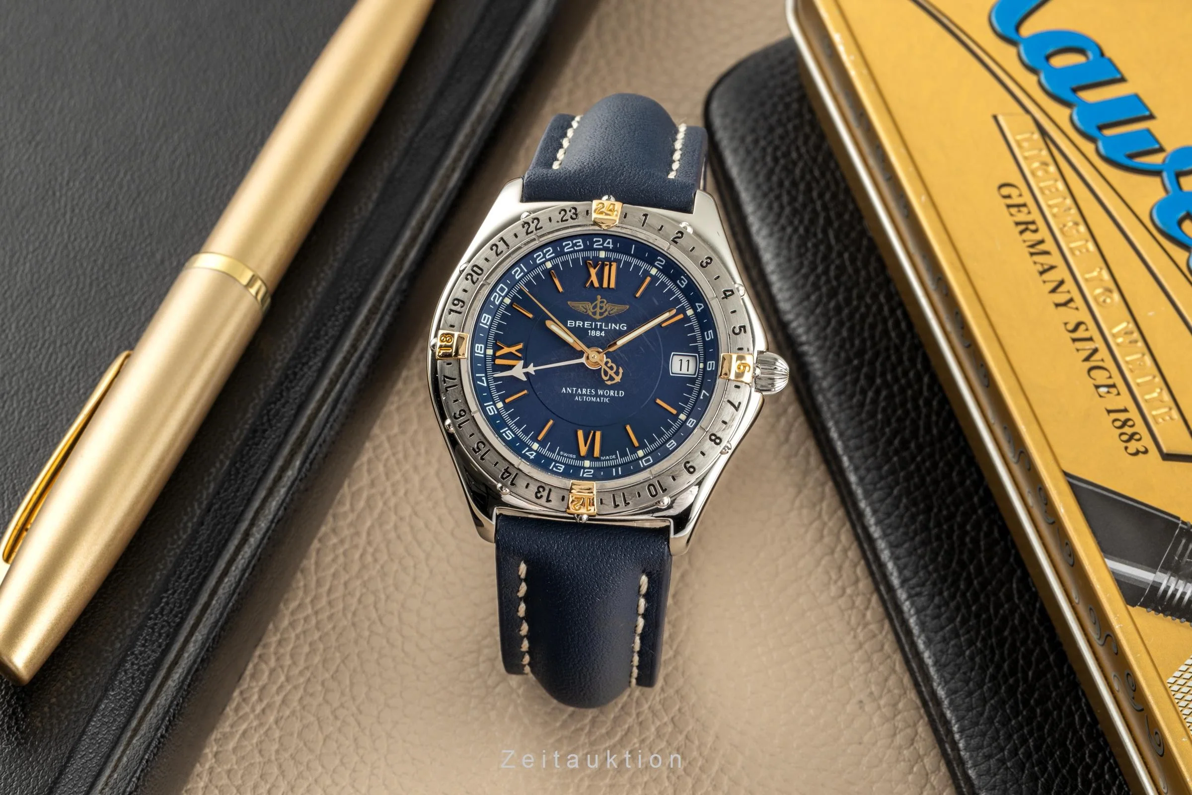 Breitling Antares steel / gold automatic men's watch B32047.1  [2305014] - Image 3