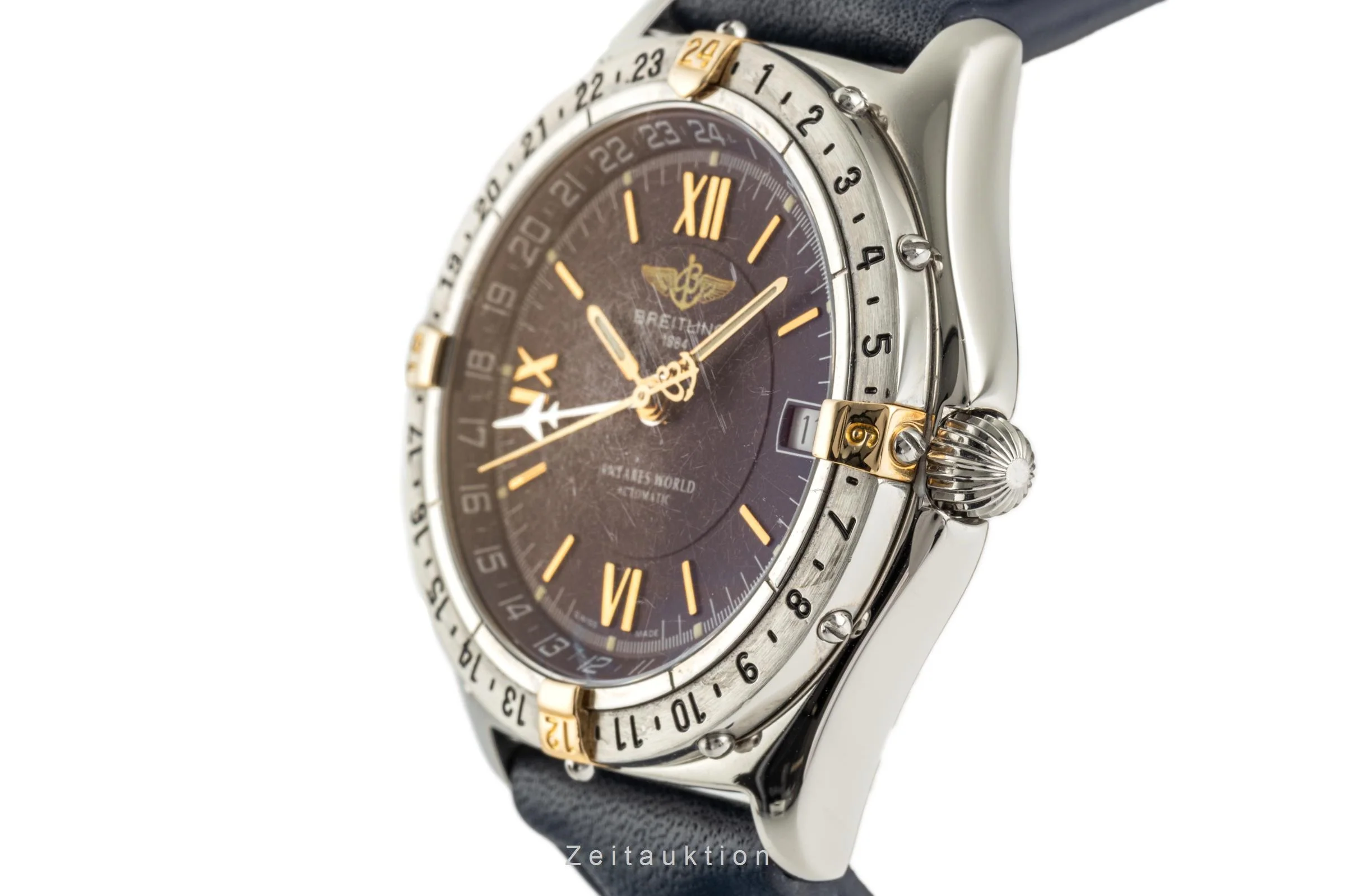 Breitling Antares steel / gold automatic men's watch B32047.1  [2305014] - Image 6