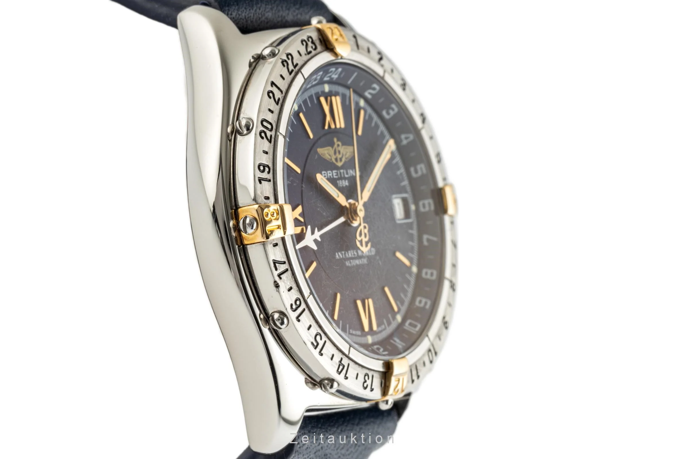 Breitling Antares steel / gold automatic men's watch B32047.1  [2305014] - Image 7