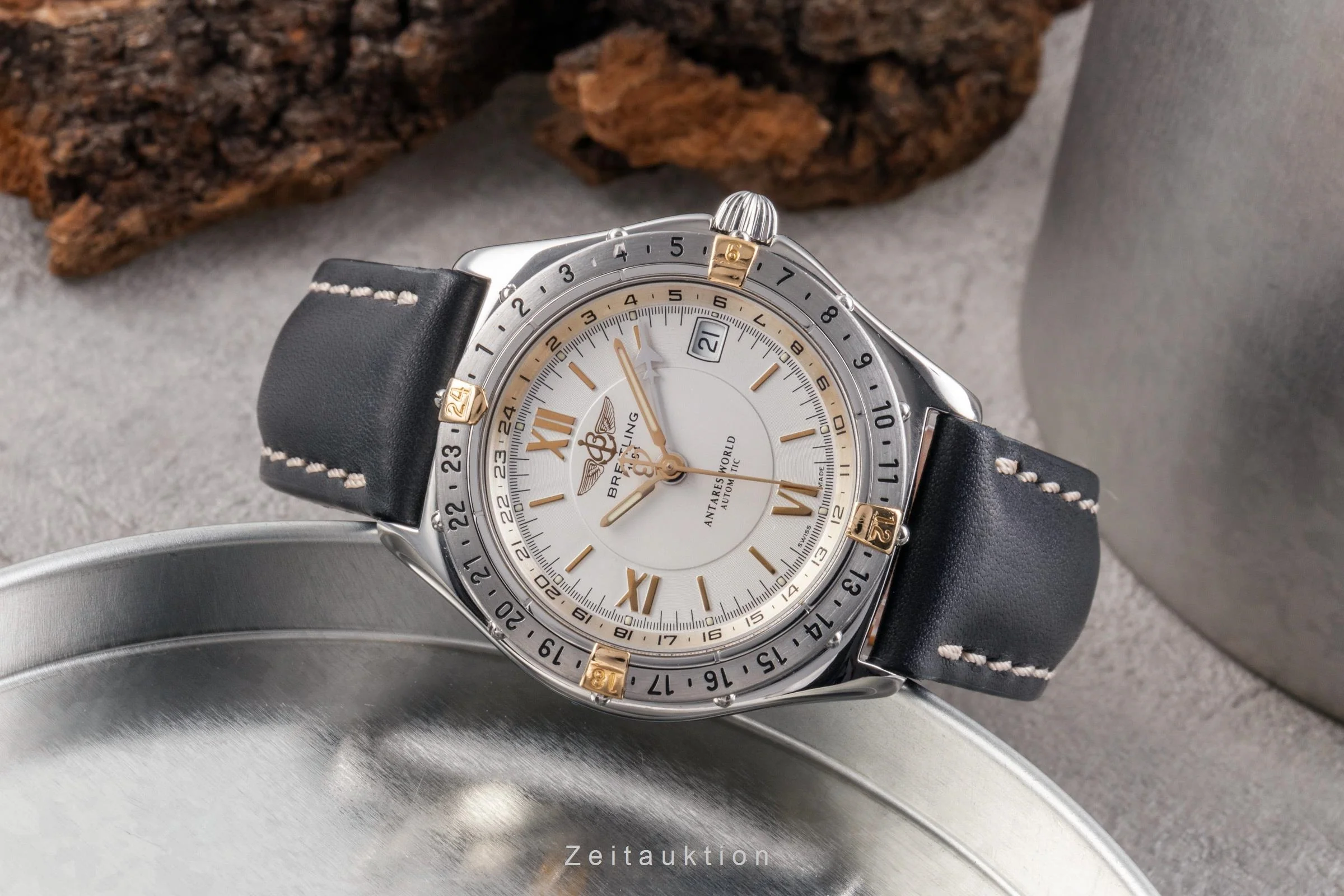Breitling Antares steel / gold automatic men's watch B32047.1  [2503814] - Image 3