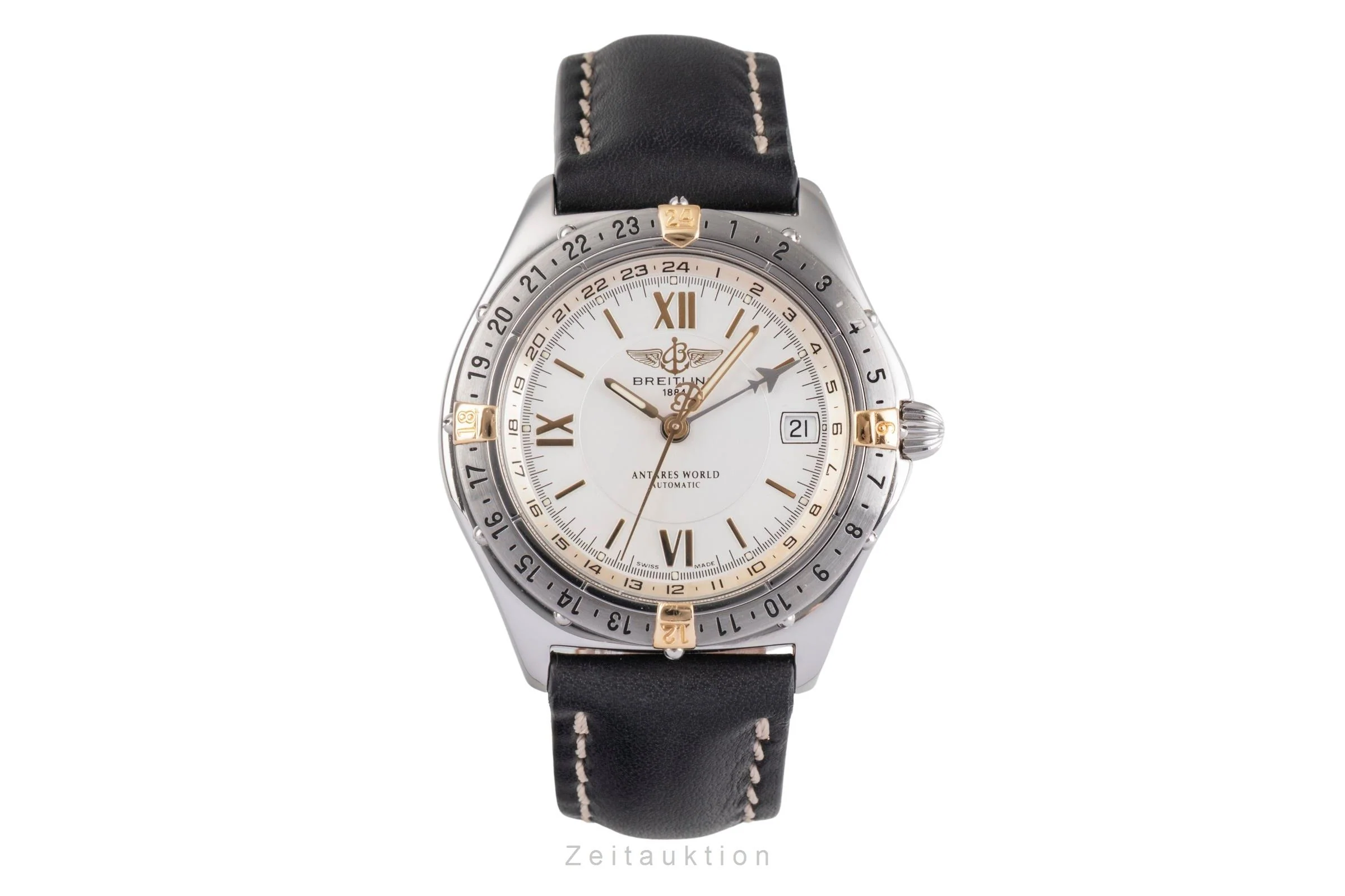 Breitling Antares steel / gold automatic men's watch B32047.1  [2503814] - Image 5