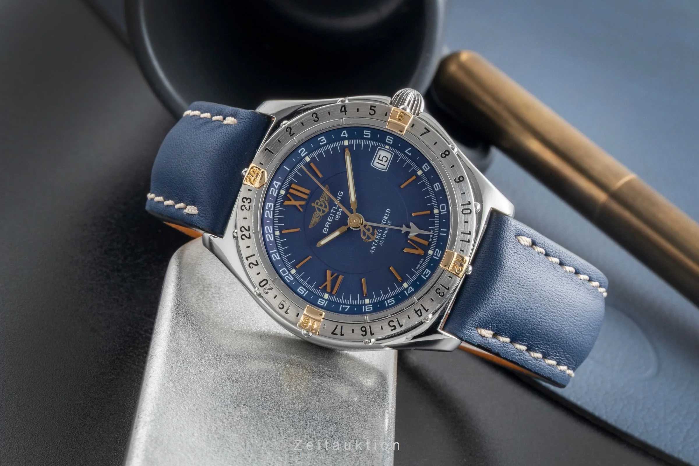 Breitling Antares steel / gold automatic men's watch B32047.1  [2506807] - Image 3