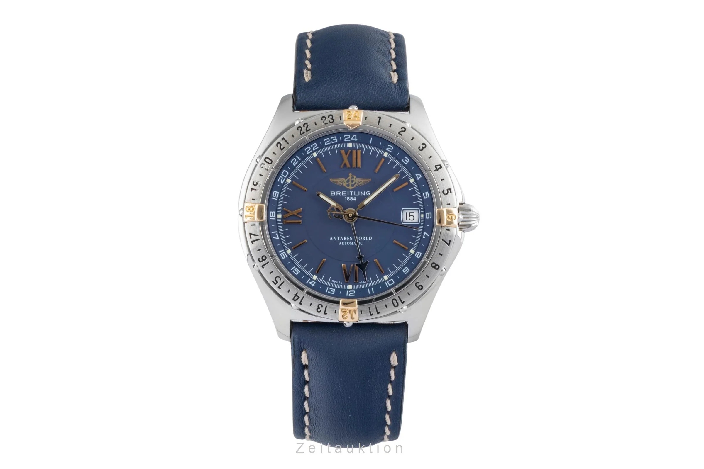 Breitling Antares steel / gold automatic men's watch B32047.1  [2506807] - Image 5