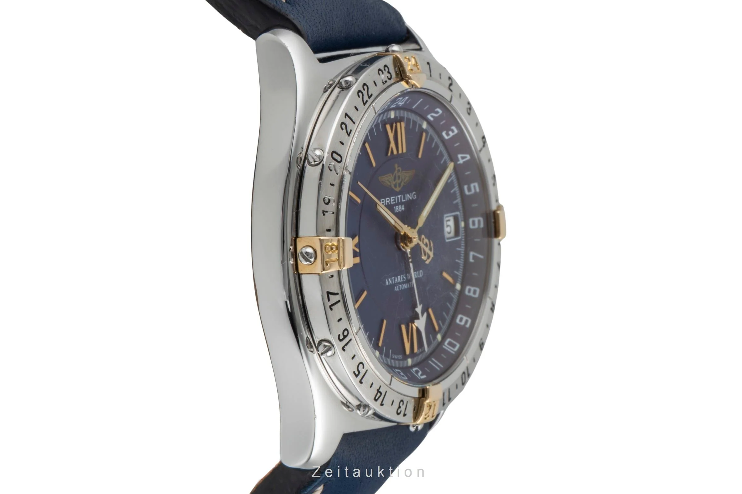 Breitling Antares steel / gold automatic men's watch B32047.1  [2506807] - Image 8