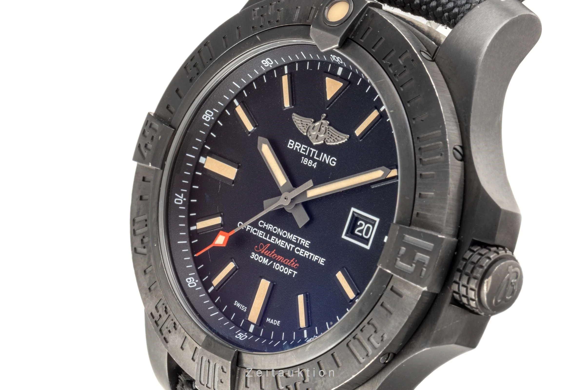 Breitling Avenger Blackbird 44 titanium automatic men's watch V17310 LP: 4830EUR  [2206356] - Image 10