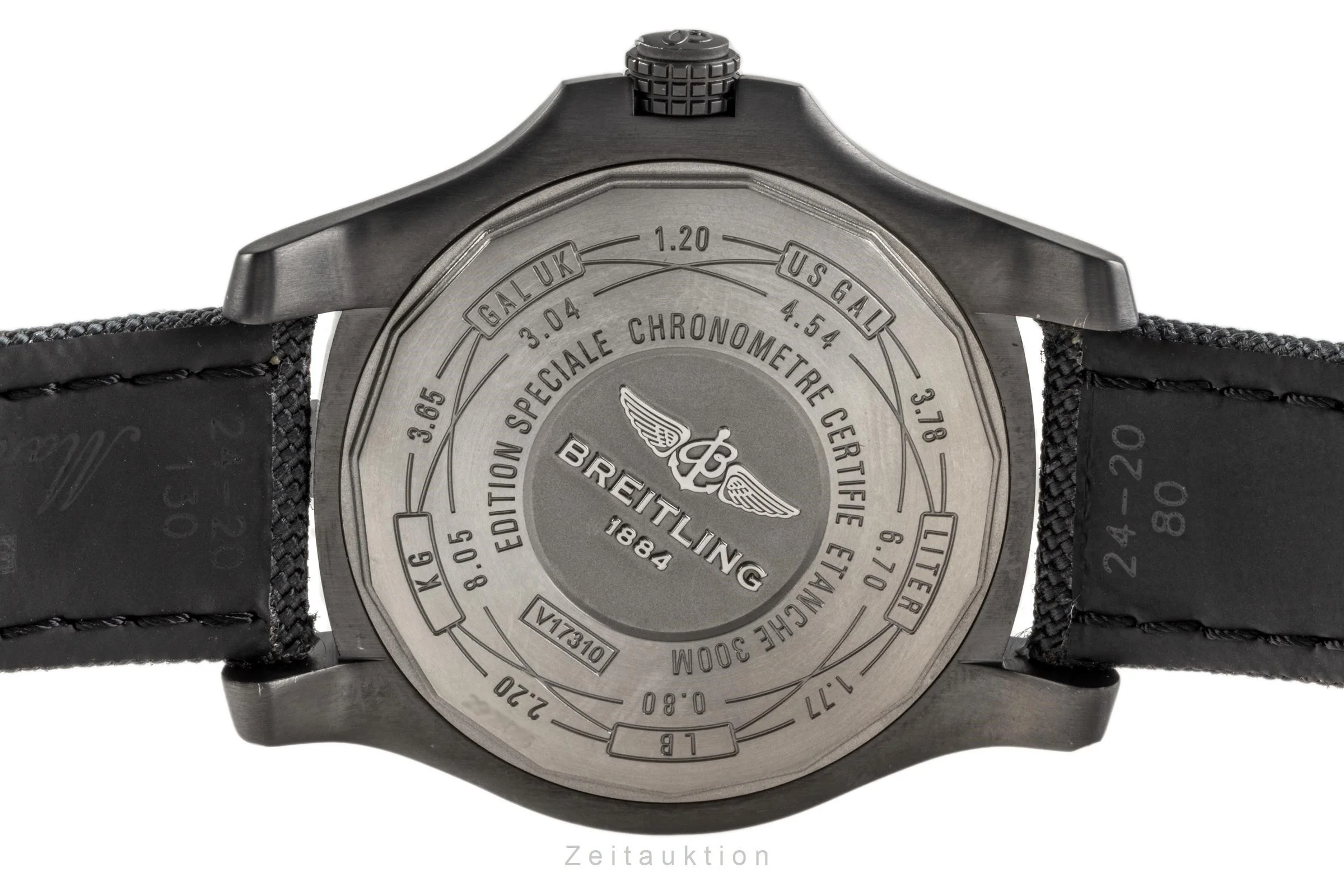 Breitling Avenger Blackbird 44 titanium automatic men's watch V17310 LP: 4830EUR  [2206356] - Image 12