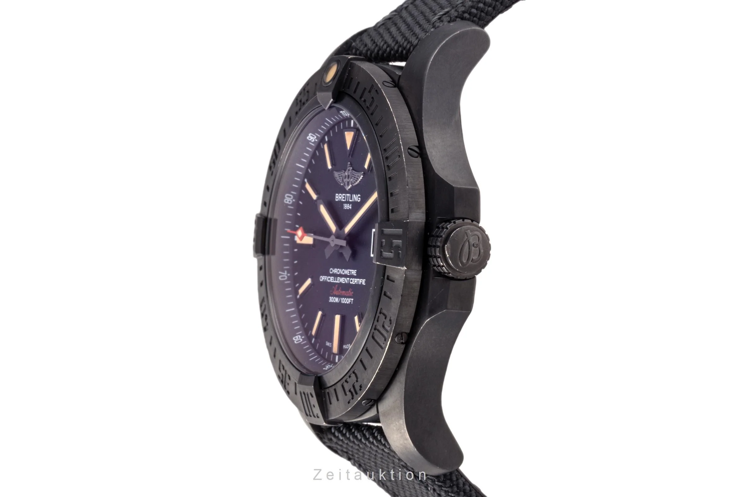 Breitling Avenger Blackbird 44 titanium automatic men's watch V17310 LP: 4830EUR  [2206356] - Image 6