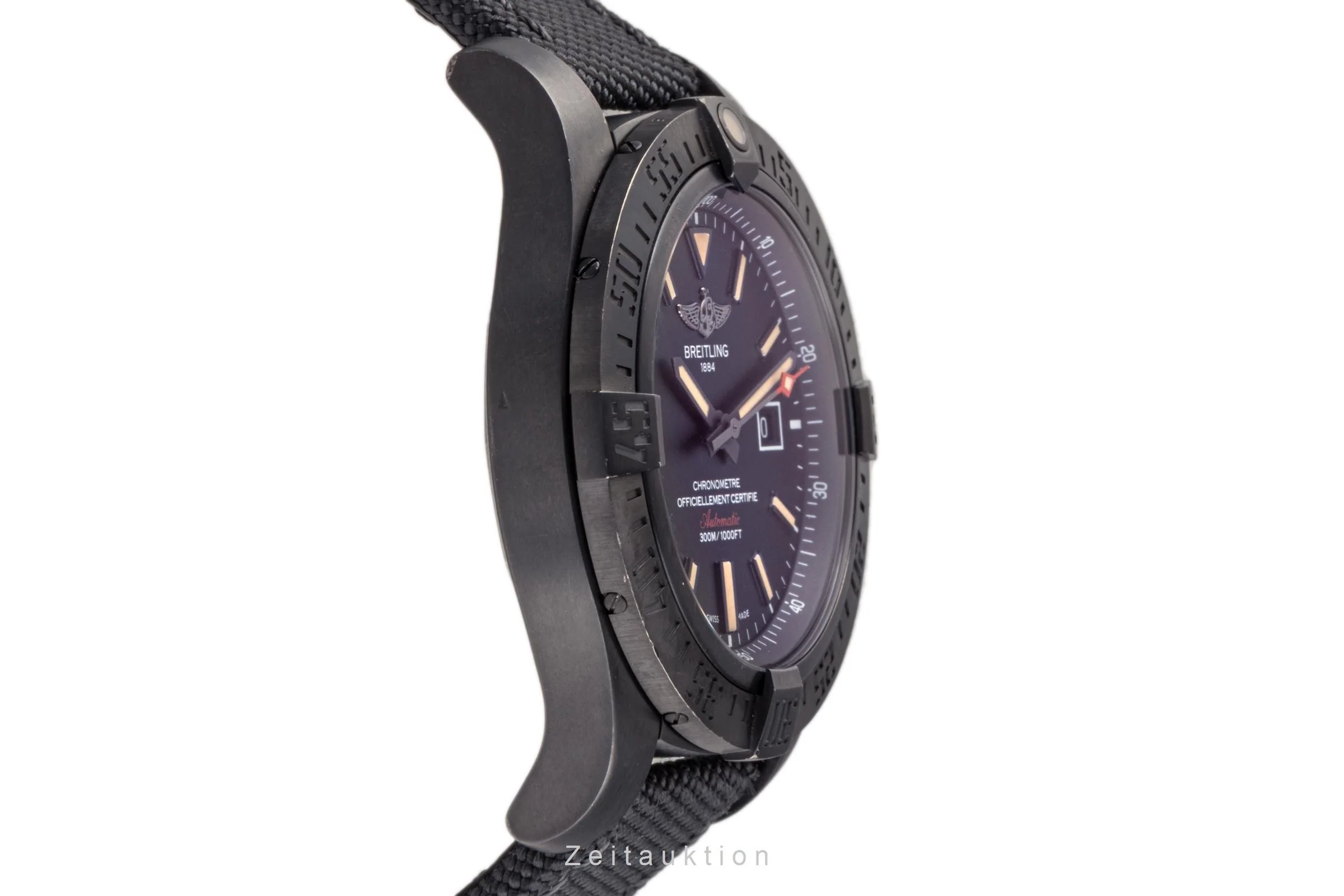 Breitling Avenger Blackbird 44 titanium automatic men's watch V17310 LP: 4830EUR  [2206356] - Image 7