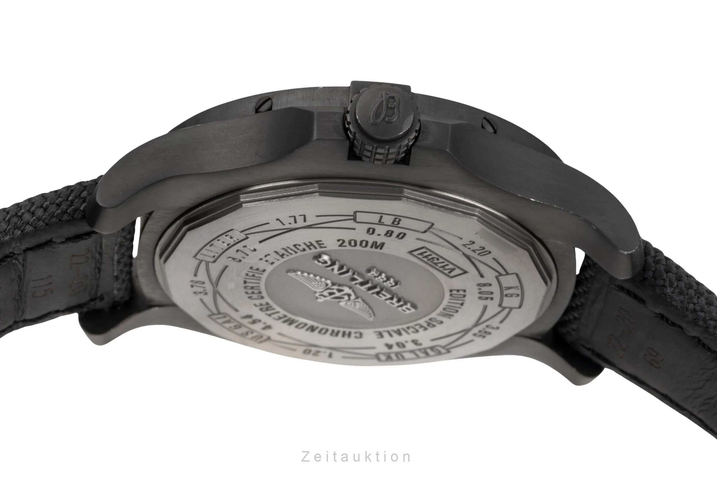 Breitling Avenger Blackbird 44 titanium automatic men's watch V17311  [2502902] - Image 12