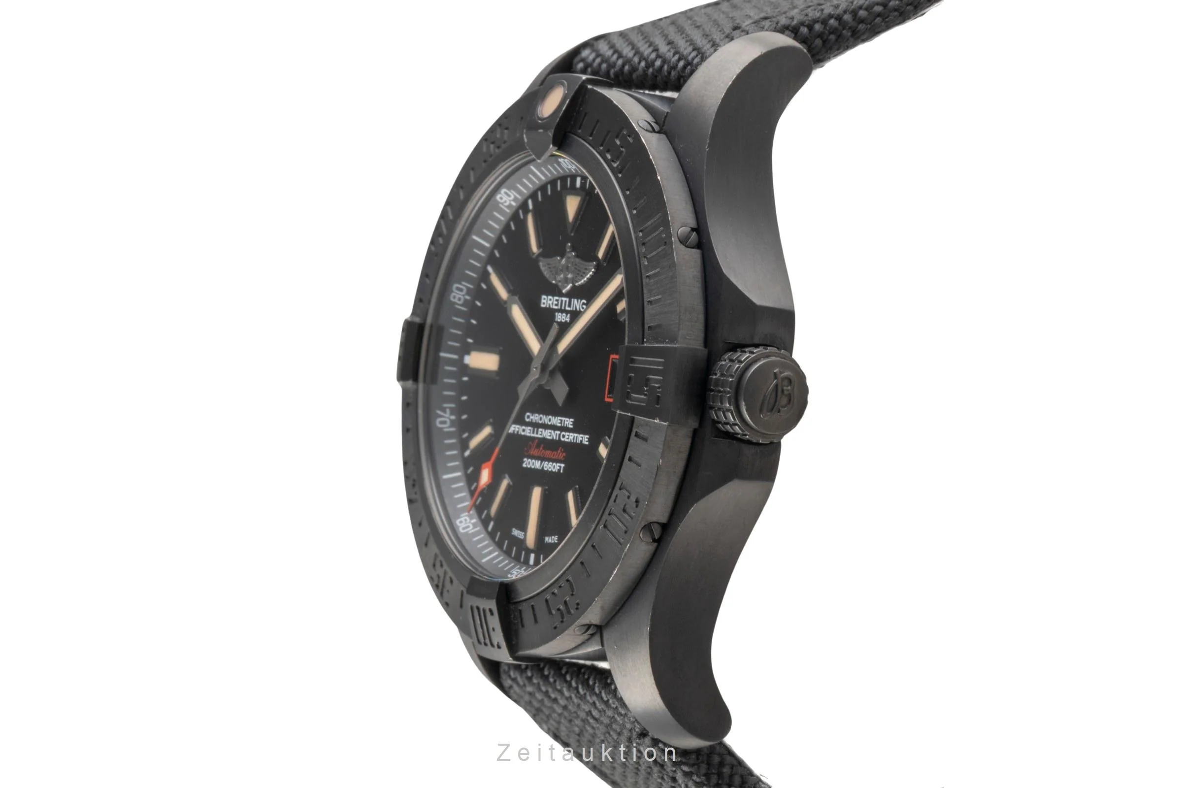 Breitling Avenger Blackbird 44 titanium automatic men's watch V17311  [2502902] - Image 7