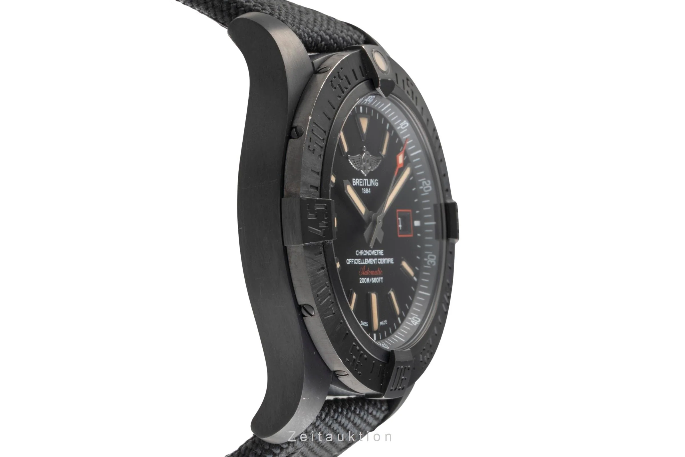Breitling Avenger Blackbird 44 titanium automatic men's watch V17311  [2502902] - Image 8