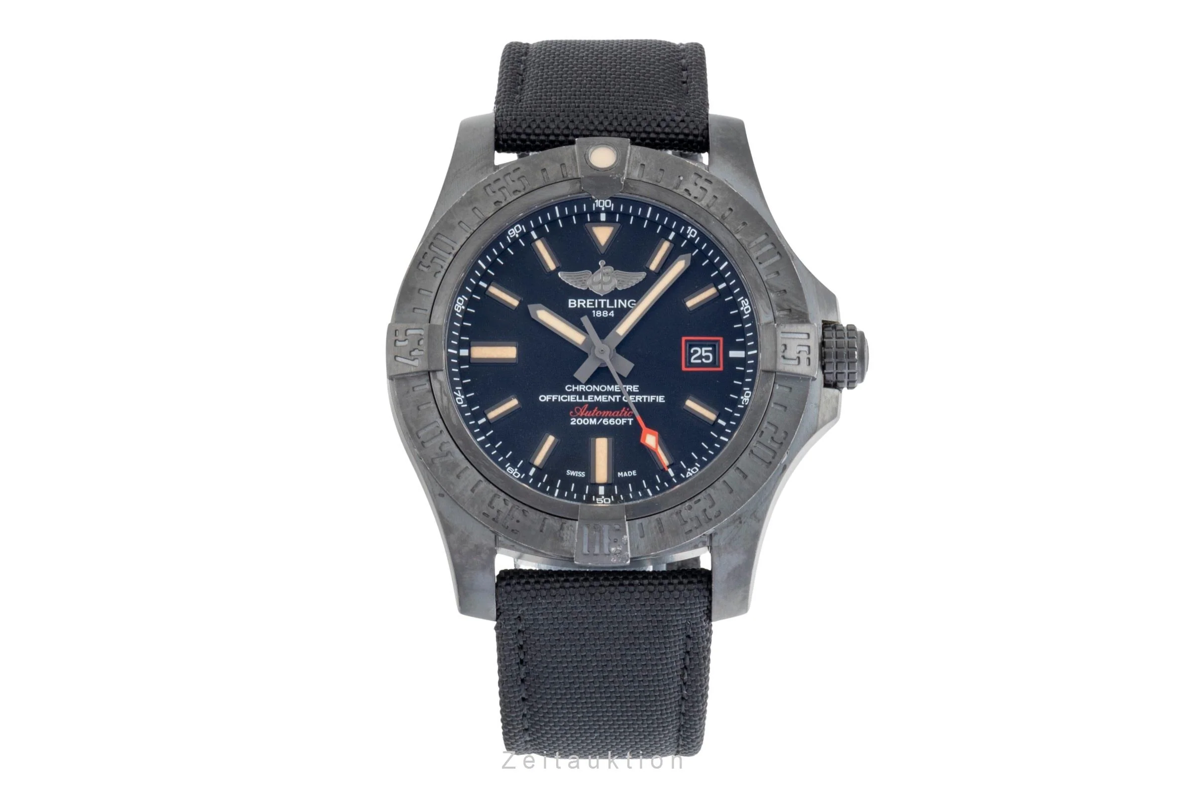 Breitling Avenger Blackbird 44 titanium automatic men's watch V17311  [2505795] - Image 5