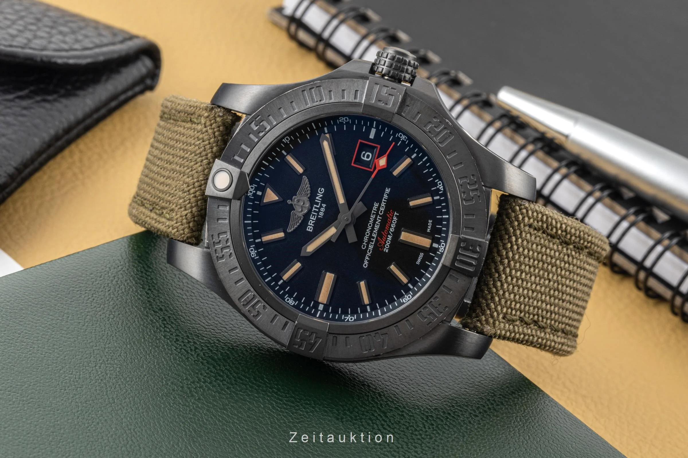 Breitling Avenger Blackbird 44 titanium automatic men's watch V1731110/BD74 LP: 4800EUR  [2400003] - Image 2