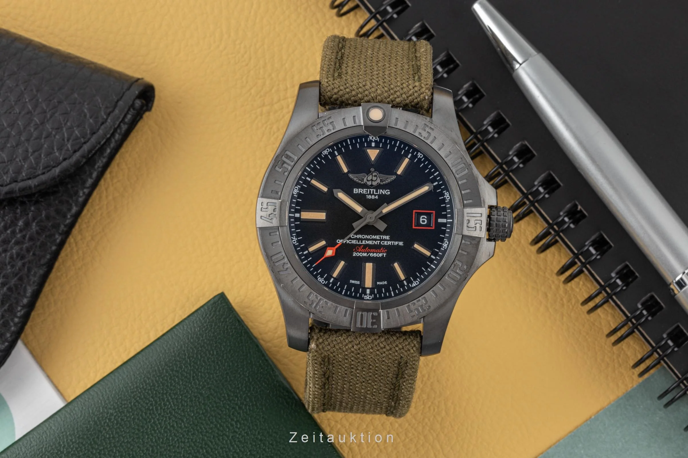 Breitling Avenger Blackbird 44 titanium automatic men's watch V1731110/BD74 LP: 4800EUR  [2400003] - Image 3